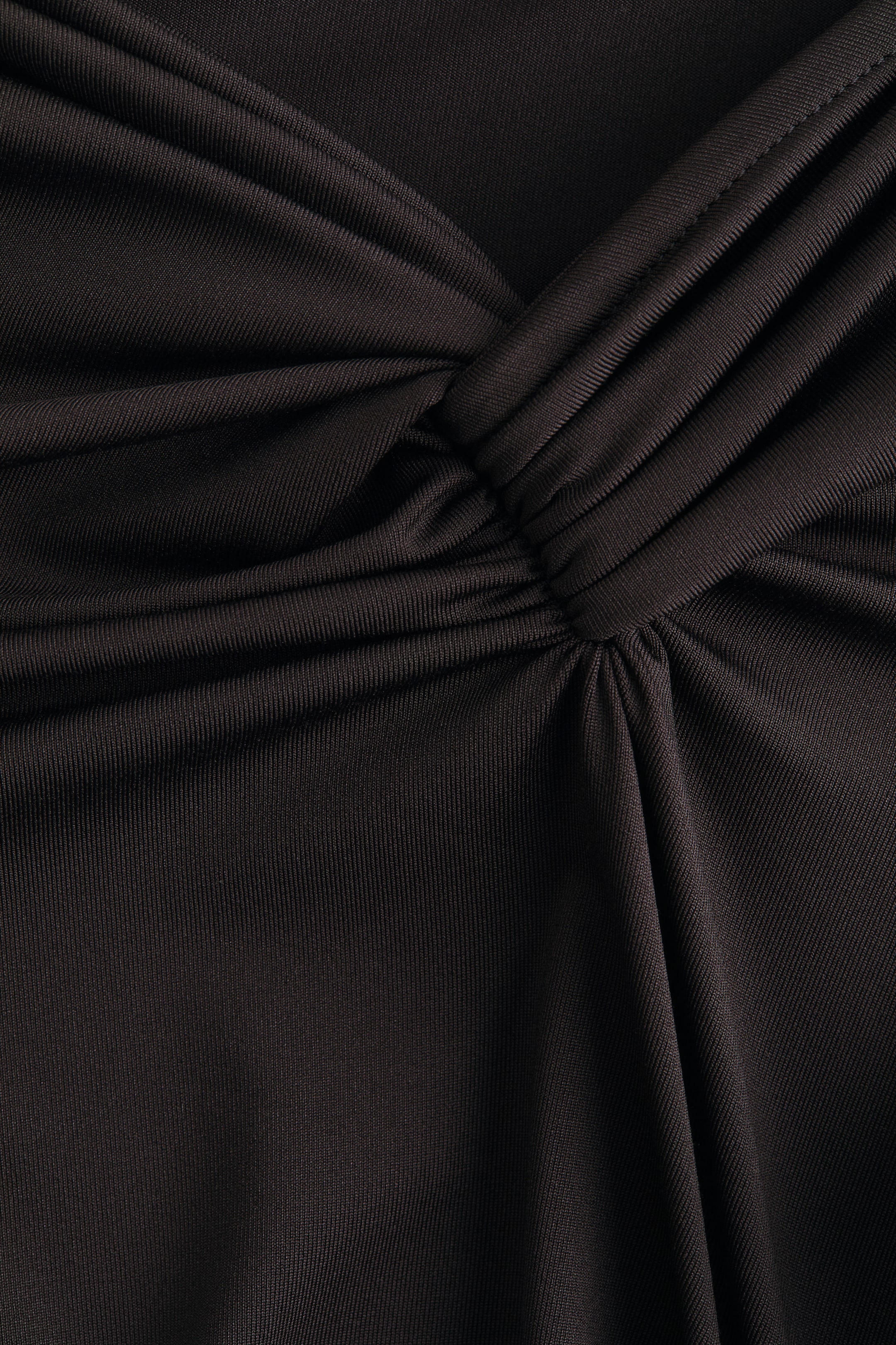 Ampliar la imagen: Draped jersey dress - Negro - Ladies | H&M MX 5