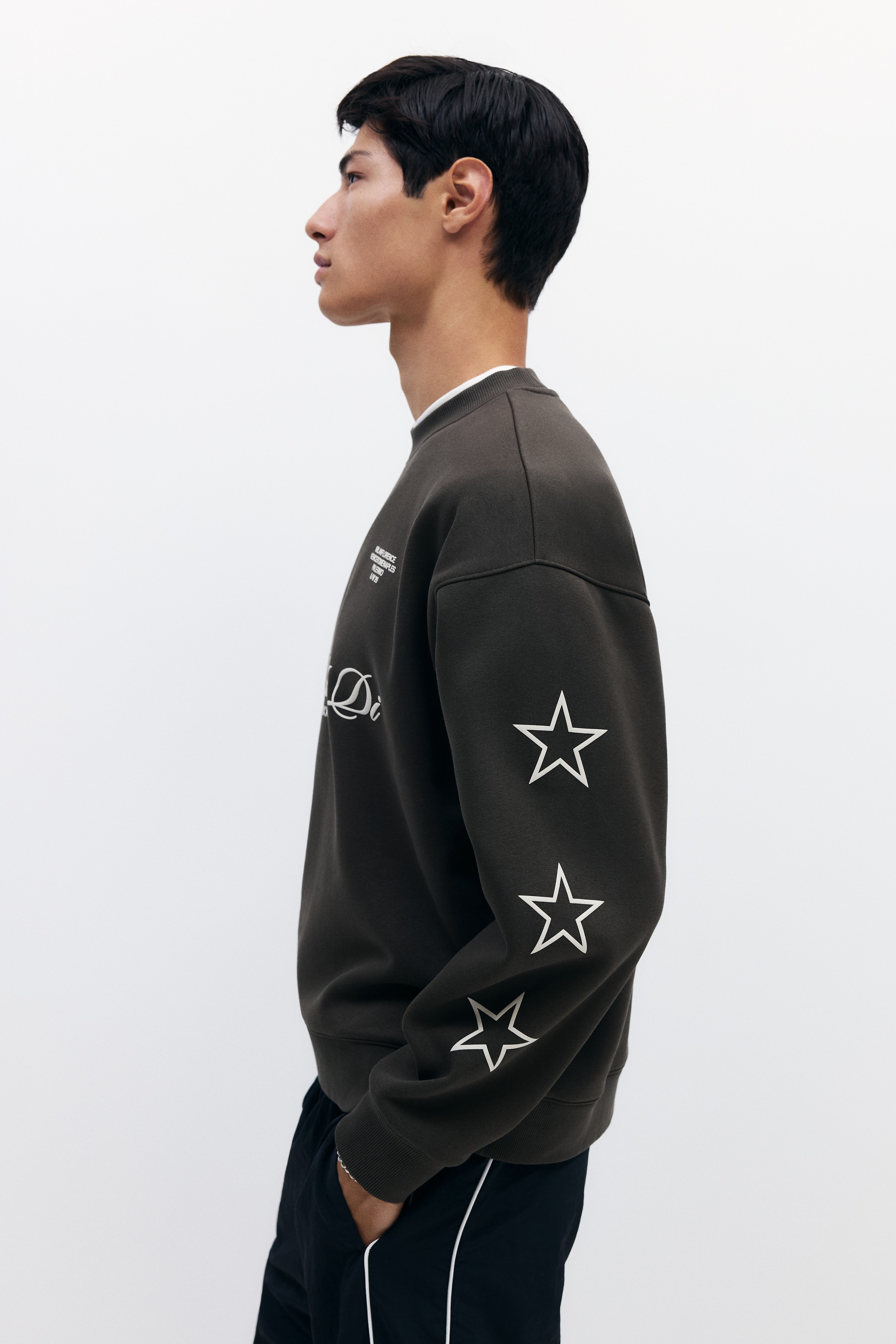 Oversized Fit Printed sweatshirt