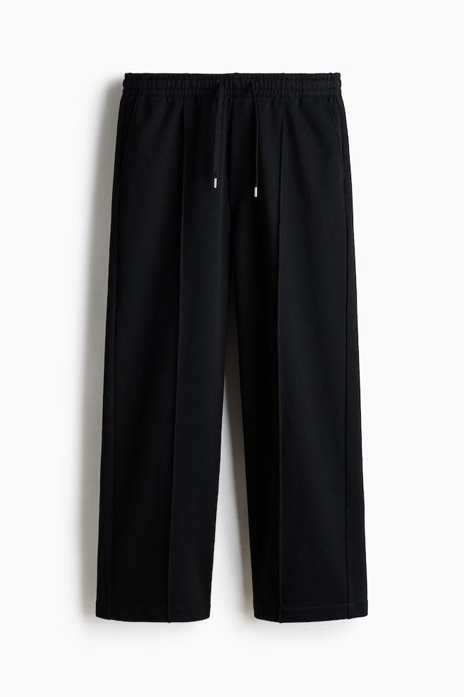 Joggers Relaxed Fit - Negro/Marrón oscuro - 1