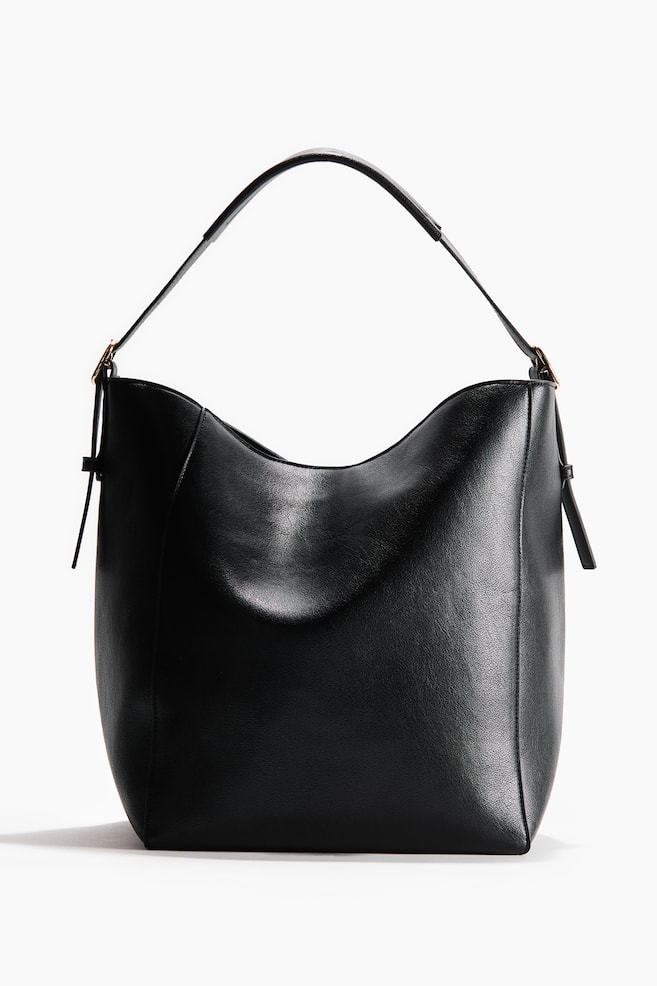 Shopper - Black/Dark brown/Greige - 1