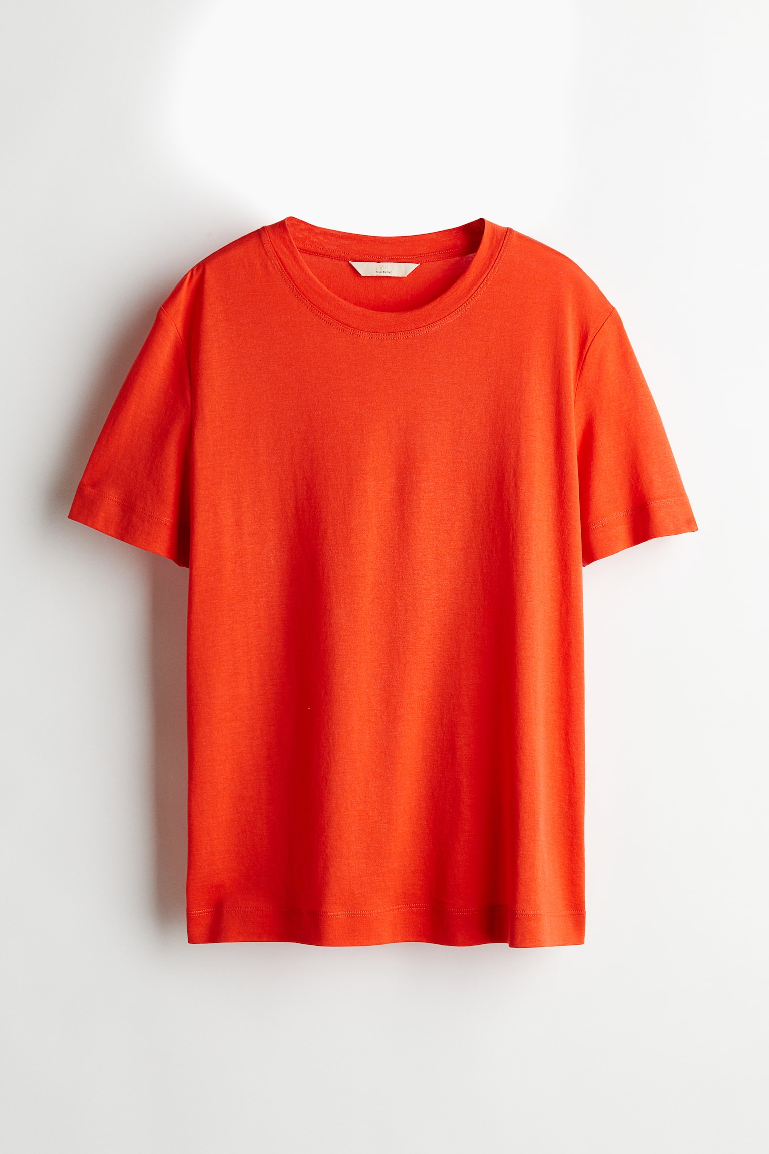 Silk Blend Tee - Orange/White/Mole/Light blue/Light yellow/Light green - 2