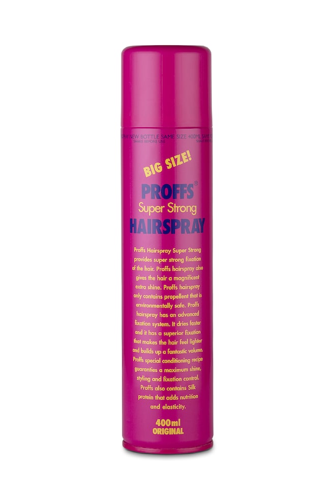 Super Strong Hairspray - Stor Størrelse - 1