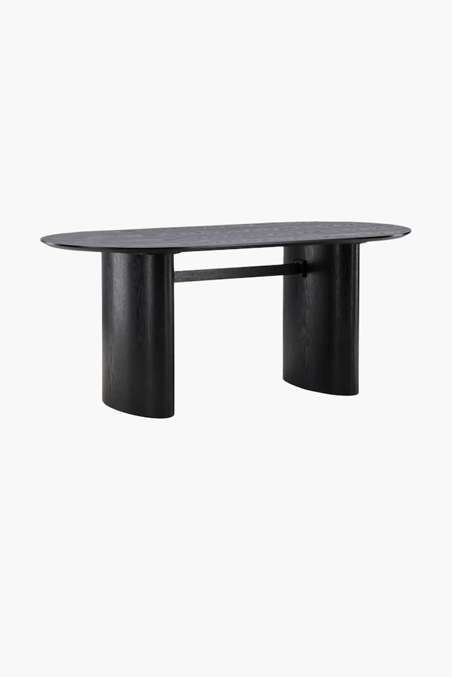 Isolde Esstisch - Mdf, Schwarz - 1