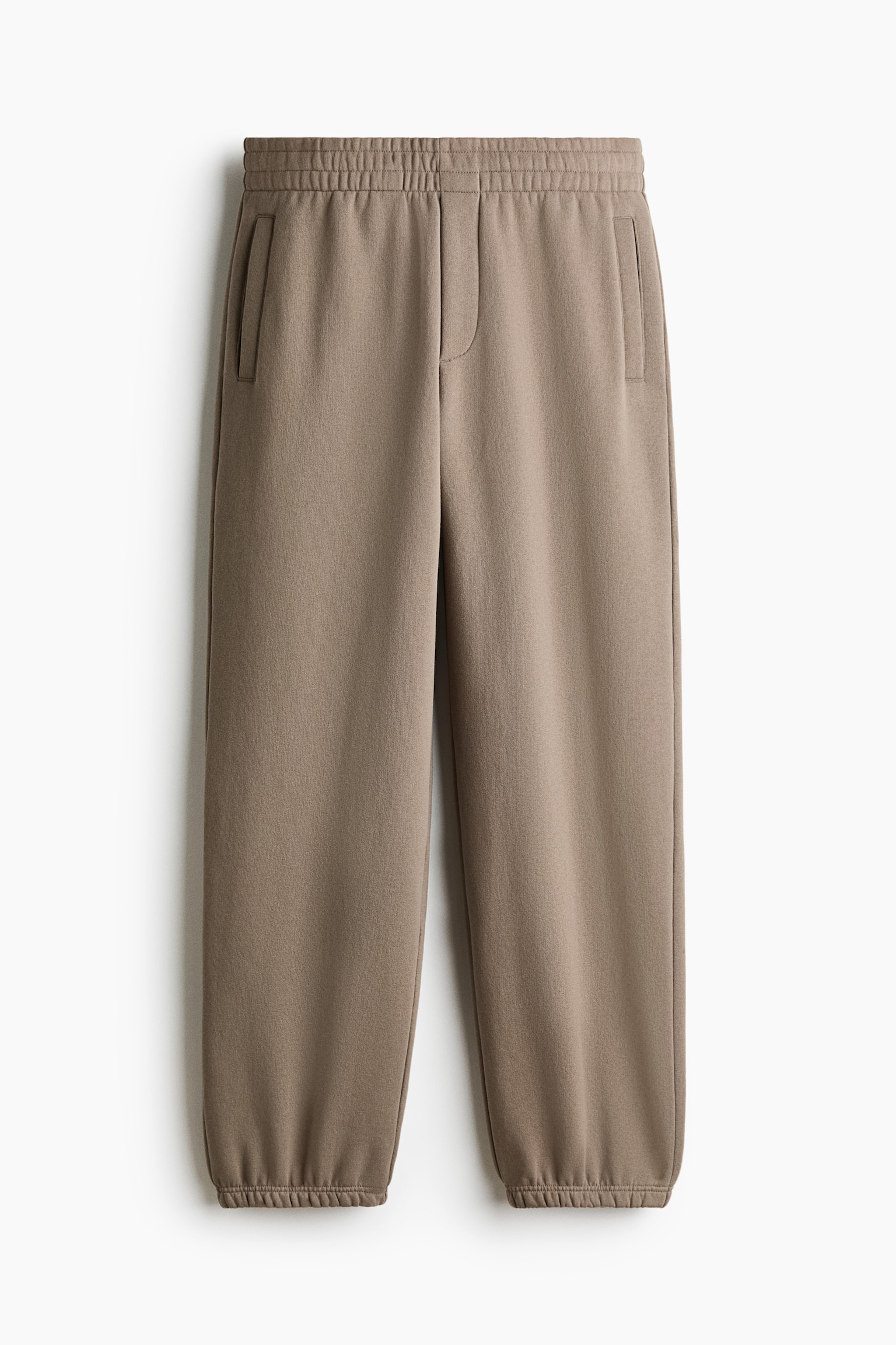 Donji deo trenerke Relaxed Fit - Sivosmeđa/Crna - 1