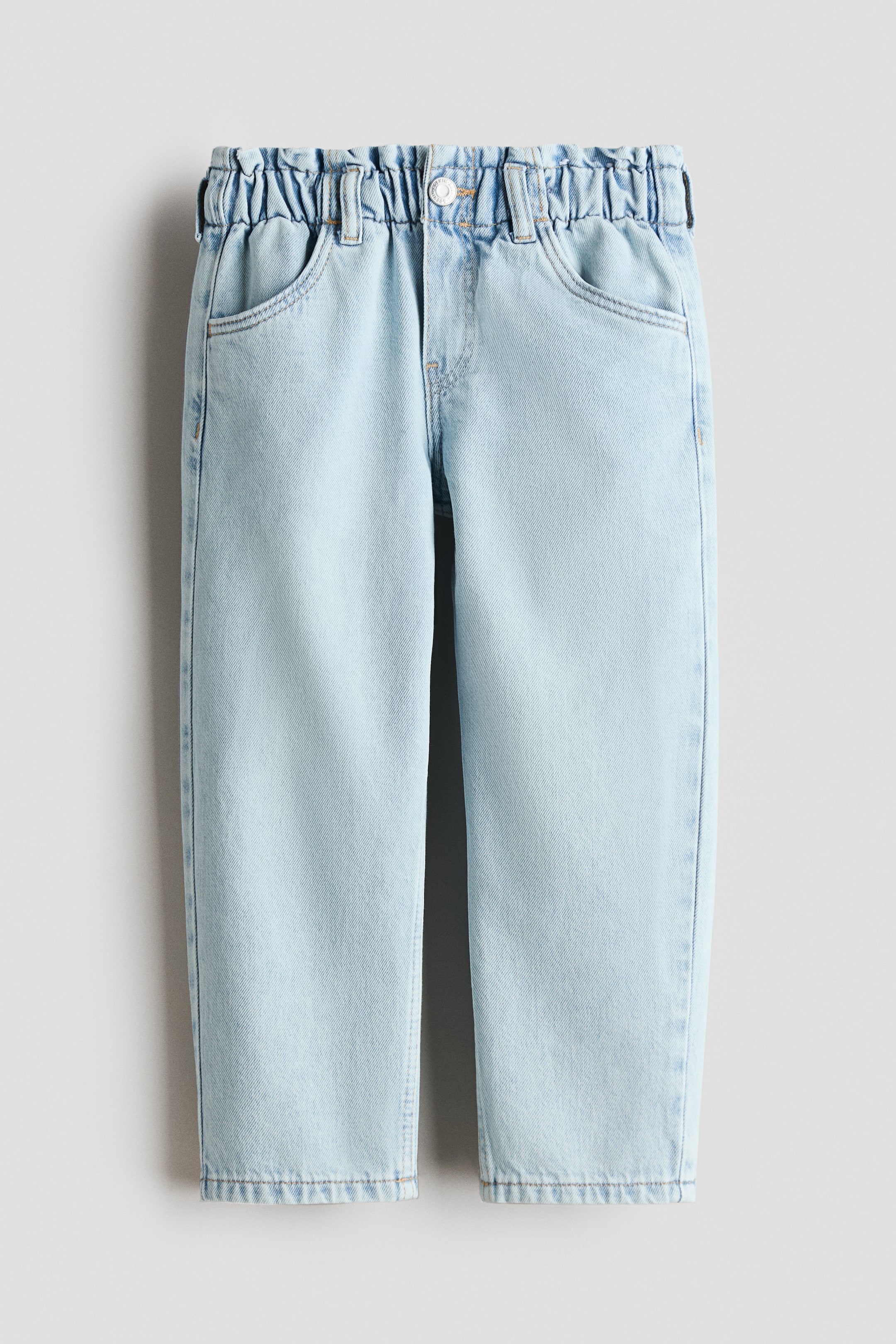 Relaxed Paper Bag Jeans