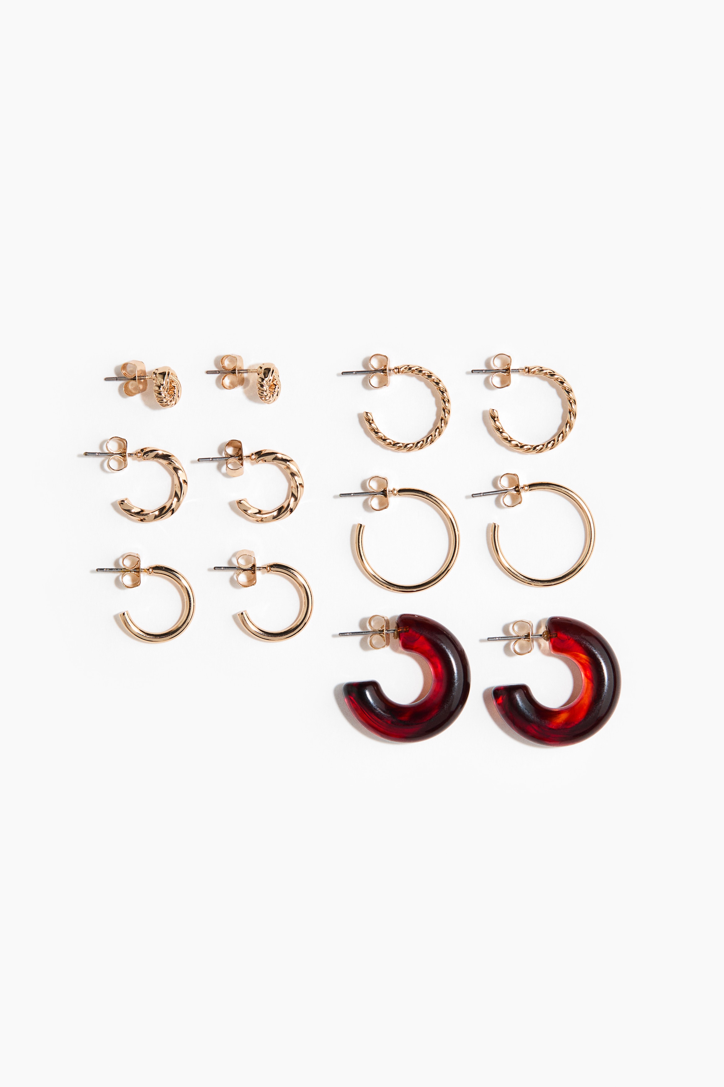 6 pairs earringsModel