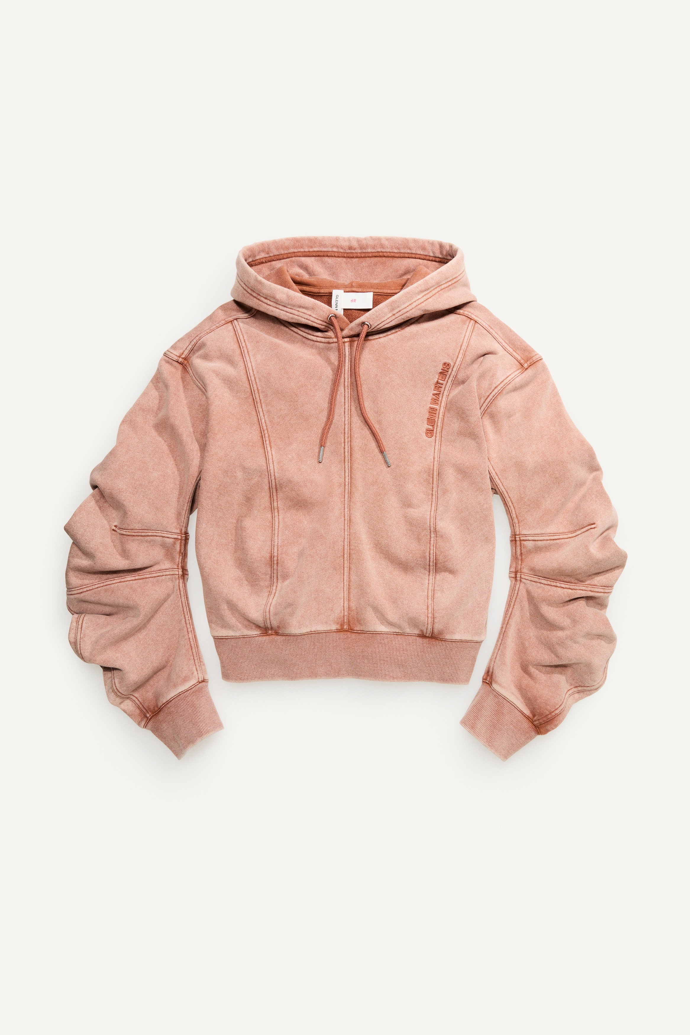 デザインスウェットパーカ - ピーチピンク - レディース | H&M JP