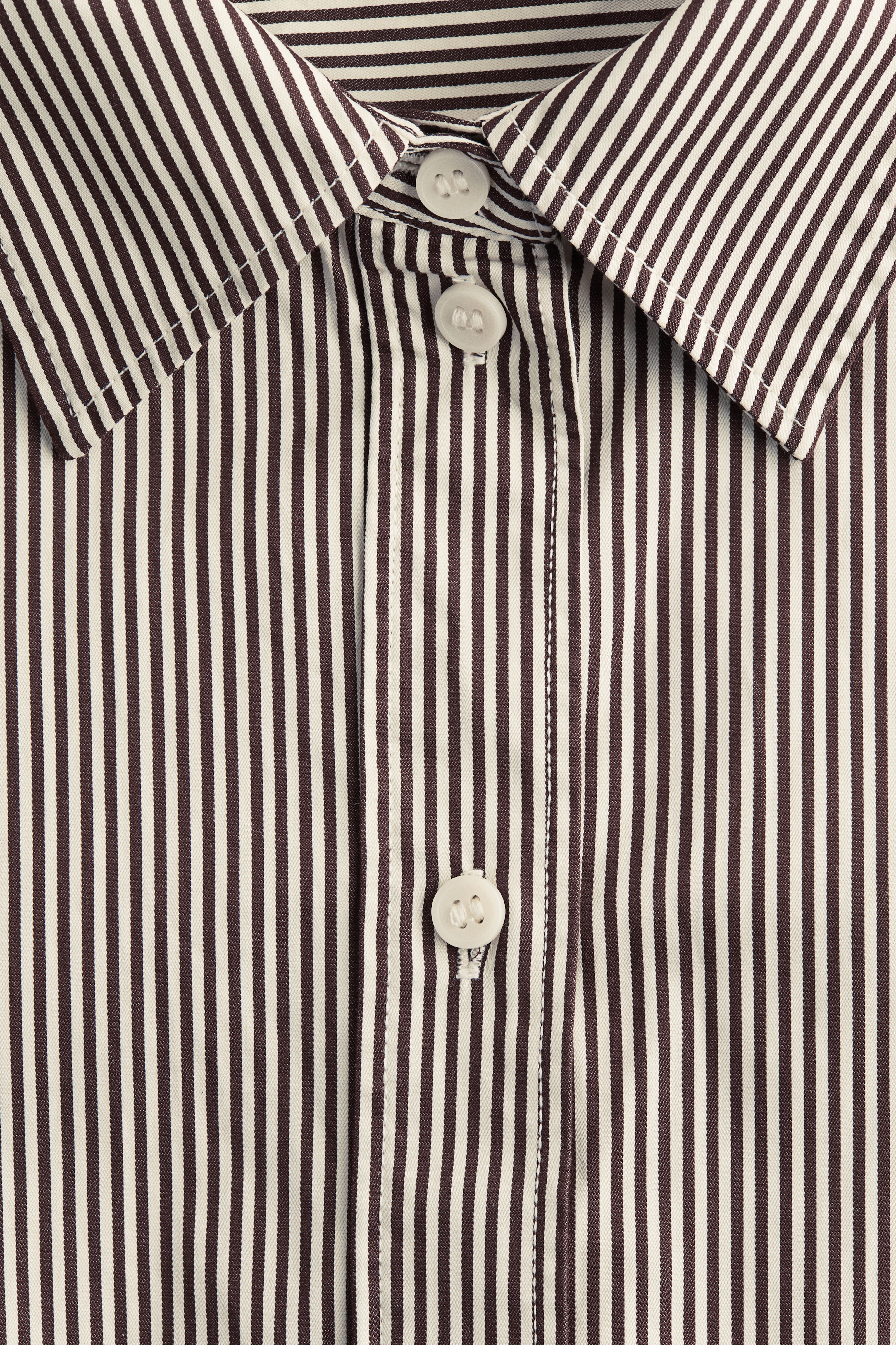Short-Sleeved Cotton Poplin Shirt