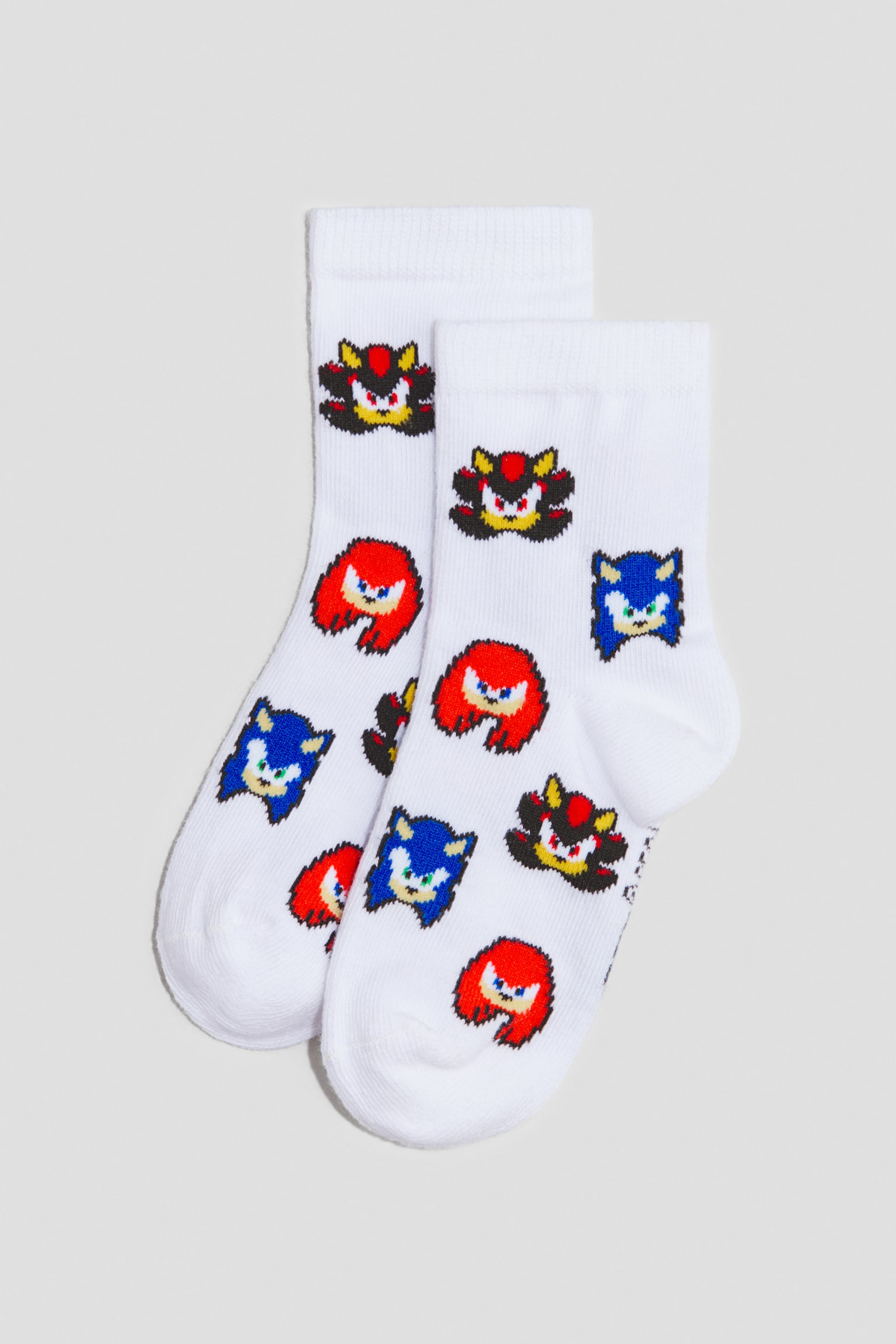5-pack patterned socks - Blue/Sonic the Hedgehog/Grey/Marvel Comics/Khaki green/Jurassic World/Blue/Lilo & Stitch/Blue/Cars/Yellow/Pokémon/Black/Batman/Blue/The Avengers/Mint green/Bluey/Blue/Paw Patrol - 2