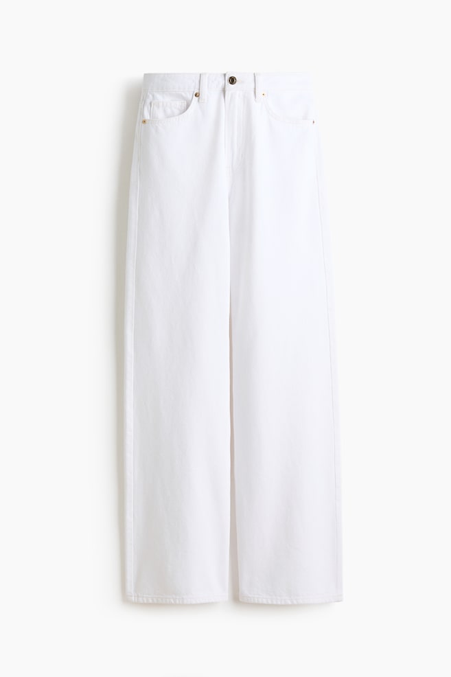 Ava Ultra High Rise Wide Leg Jeans - White/Light denim blue/Black/Denim blue/Light denim blue/White/Denim blue/Light denim blue/Black/Dark gray/Dark denim blue/Dark denim blue/Washed black/Navy denim blue/Dark denim blue/Denim blue/Light denim blue/Denim gray/Denim blue/Light denim blue - 1