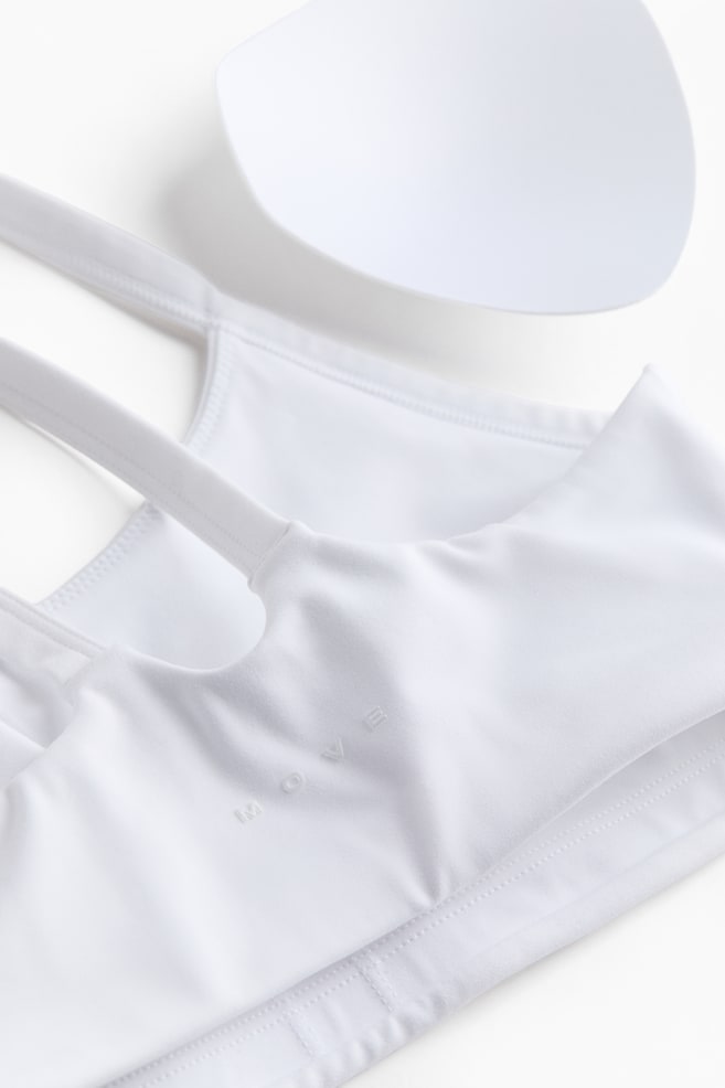 Medium Support Sports bra with SoftMove™ - White/Black/Warm brown/Antique rose/Lilac/Light maroon/Navy blue/Frosty lilac/Butter yellow/Black/Coffee bean brown/Navy blue - 6