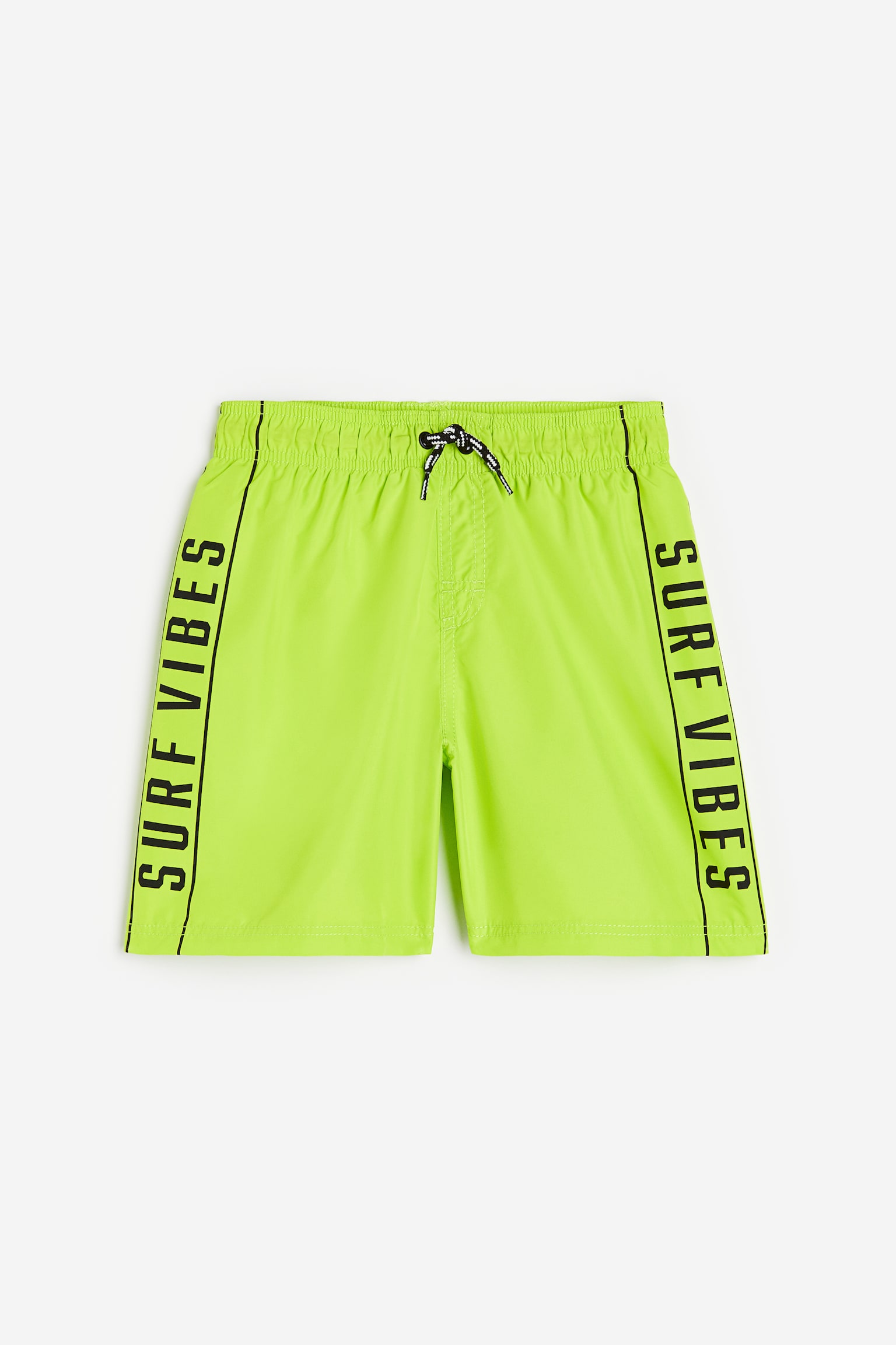 Boardshorts - Neon green/Surf Vibes - 1