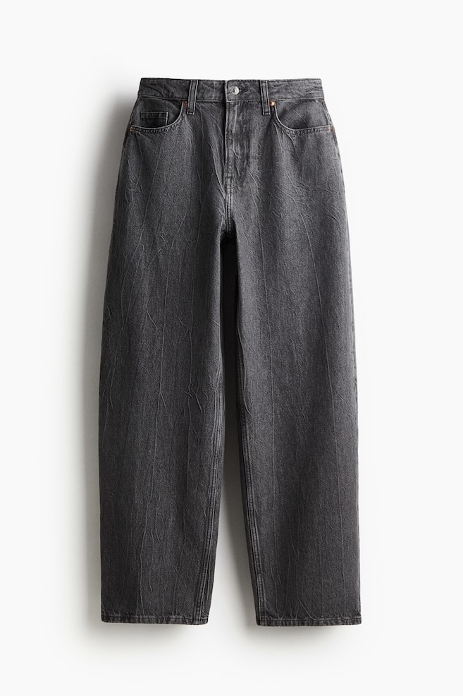 Baggy High Jeans - Dark grey/Light grey/Black/Denim blue/Greige - 1
