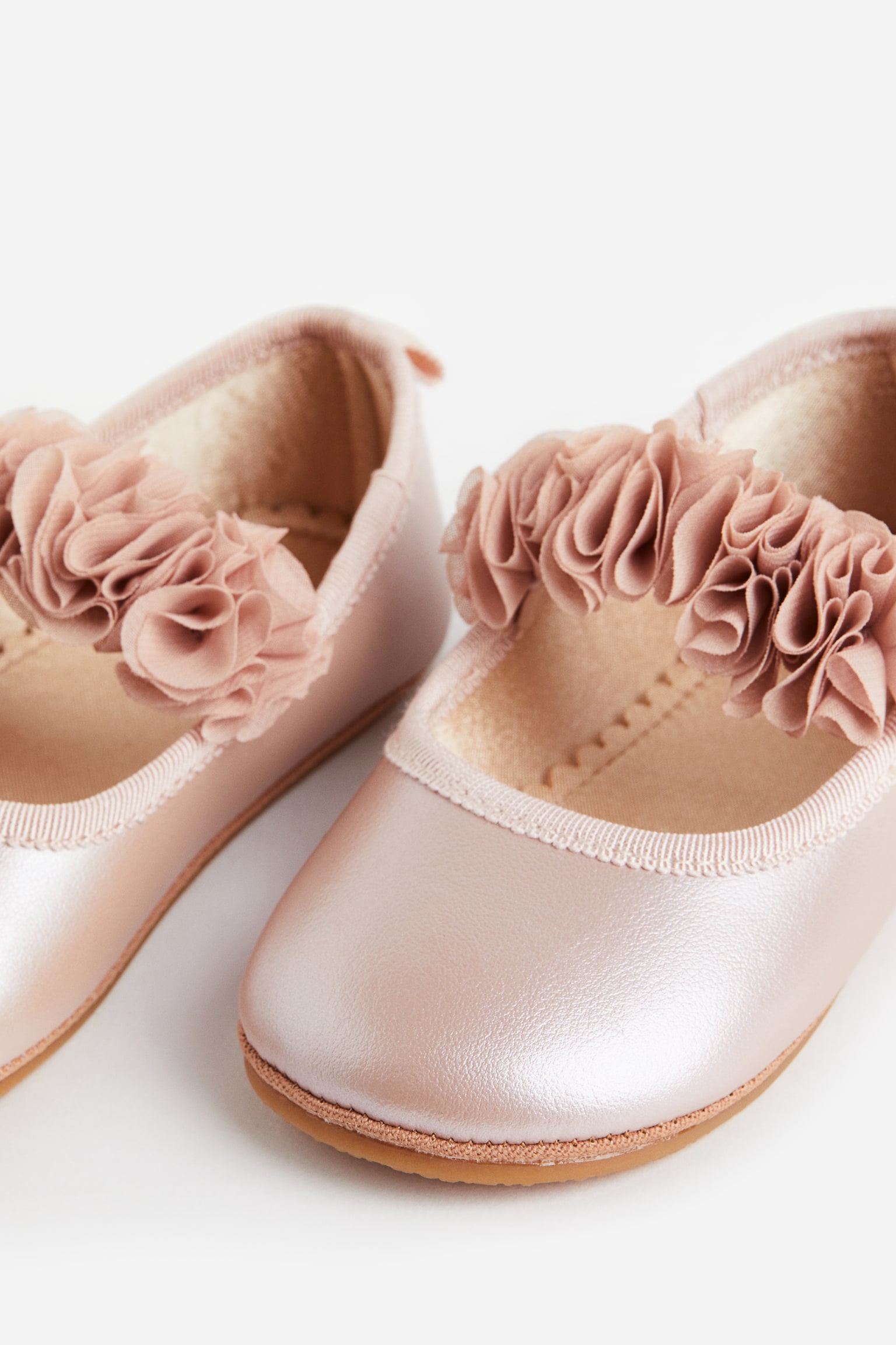 Ballet Flats - Pink/Flowers - 2