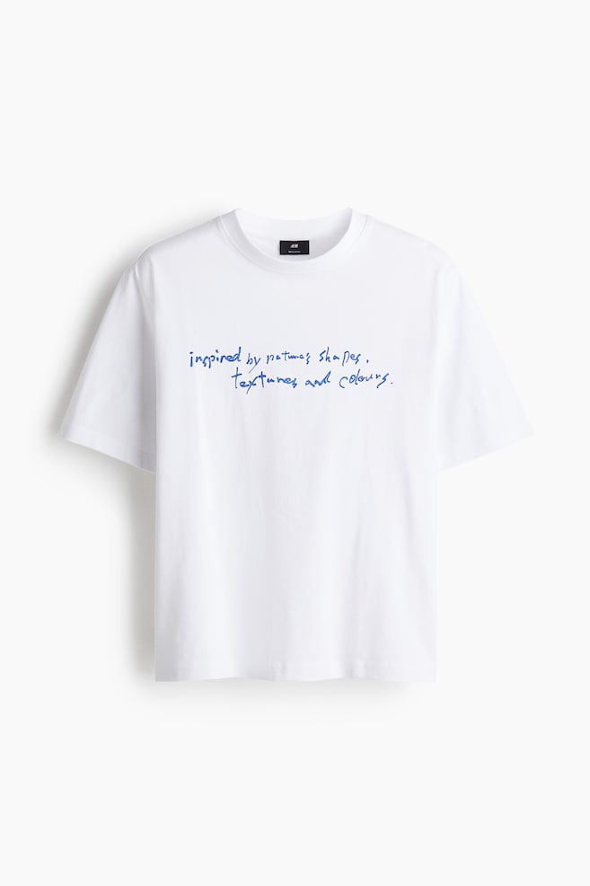 T-shirt imprimé classique - Blanc/Inspired by nature - 1