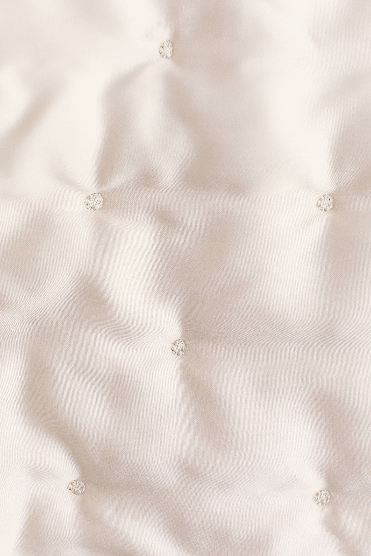 Quilted dressing gown - Light beige/Dusty pink - 3