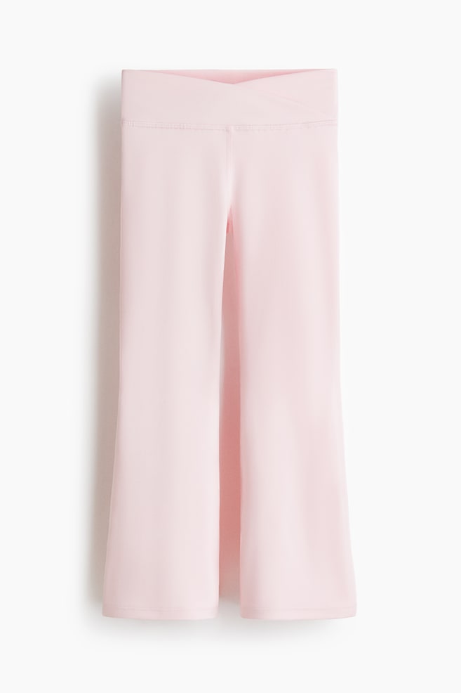 Flared sports leggings with SoftMove™ - Light pink/Dusty purple/Grey/Dark pink/Pink - 1