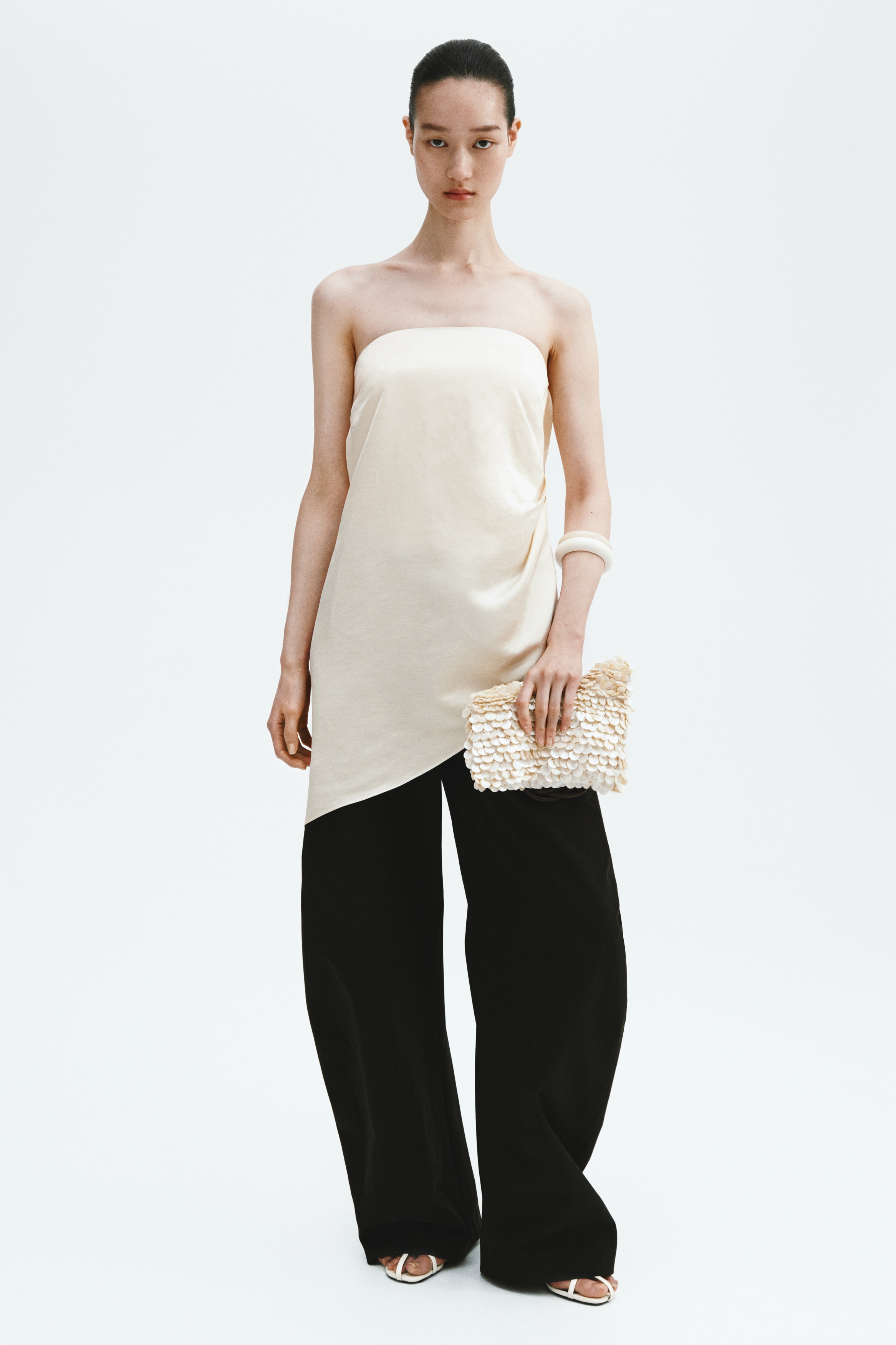 Satin Bandeau Top from H&M - $49.99