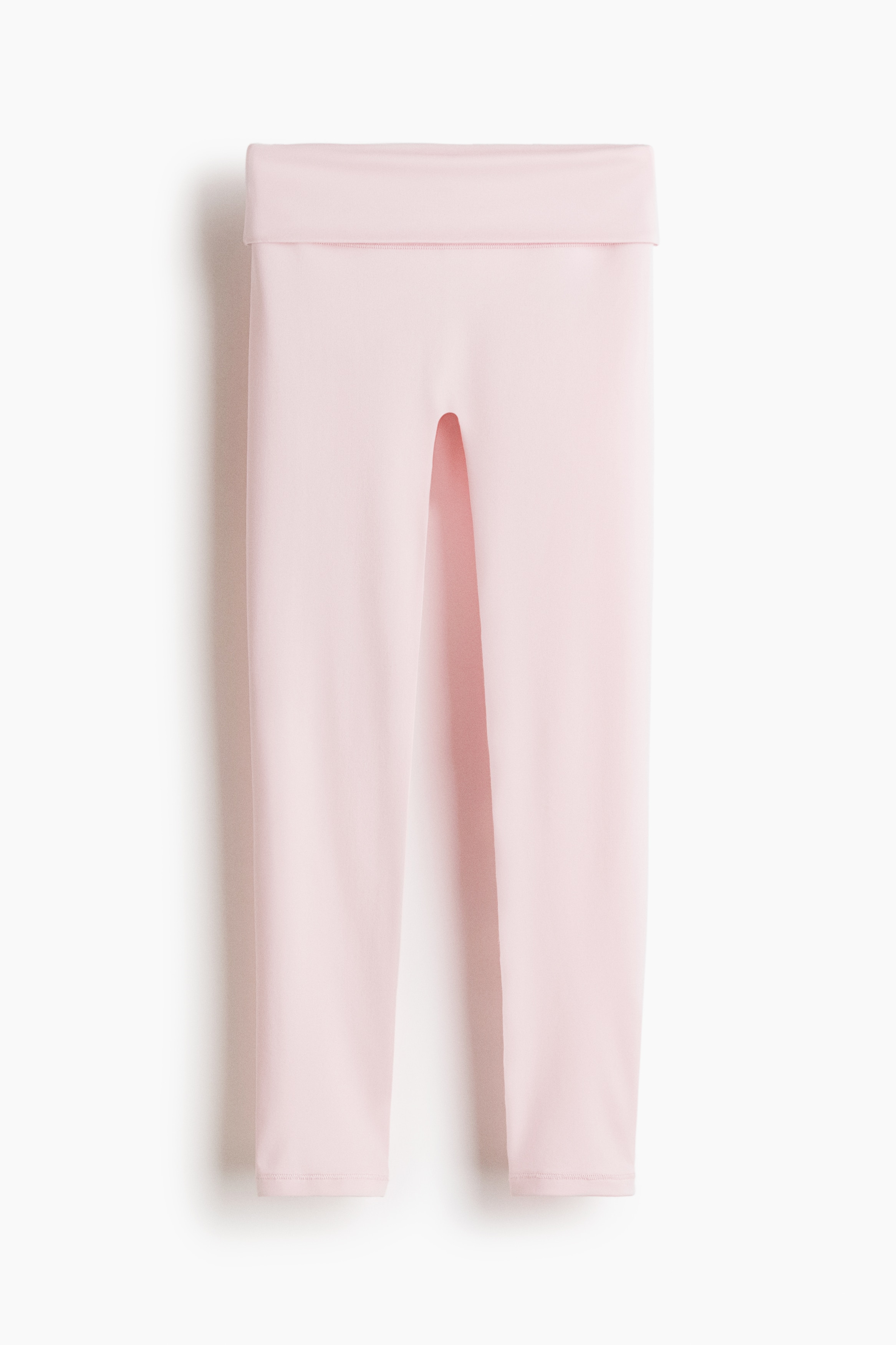 Leggings de ioga com SoftMove™ - Rosa claro/Preto