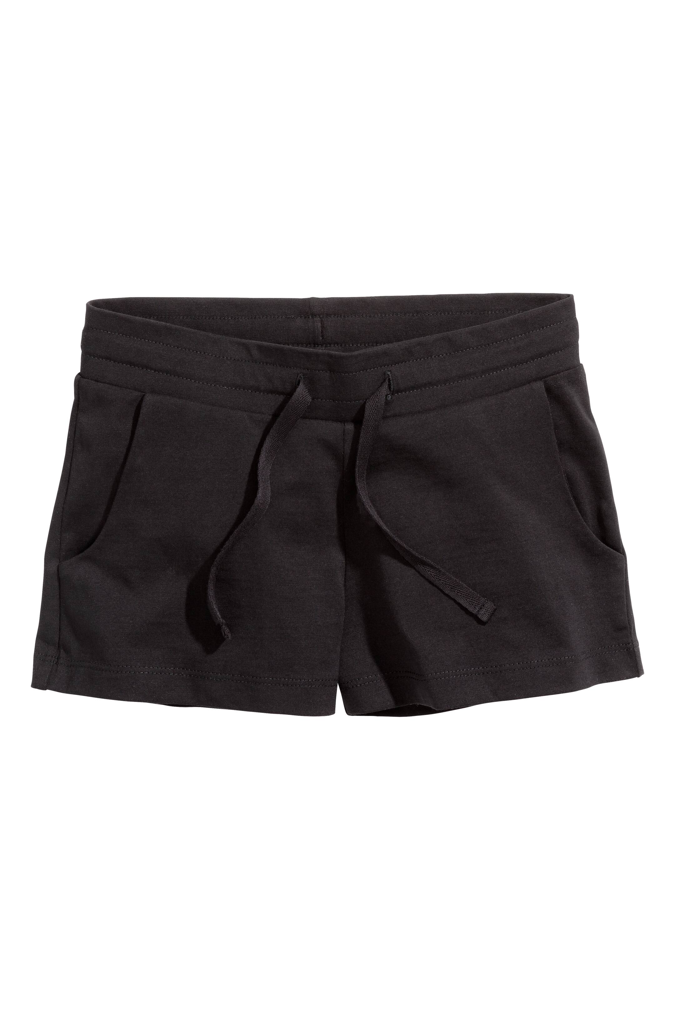 View larger image: Jersey shorts - Black - Kids | H&M GB 1