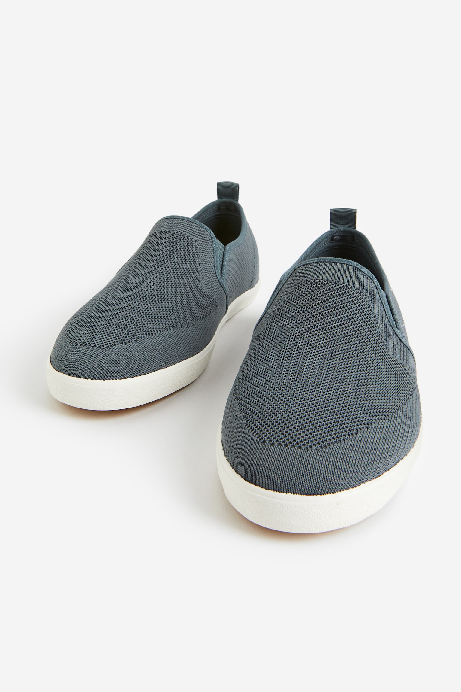 Slip On Sneakers - Dark turquoise/Light beige/Grey/Black - 2