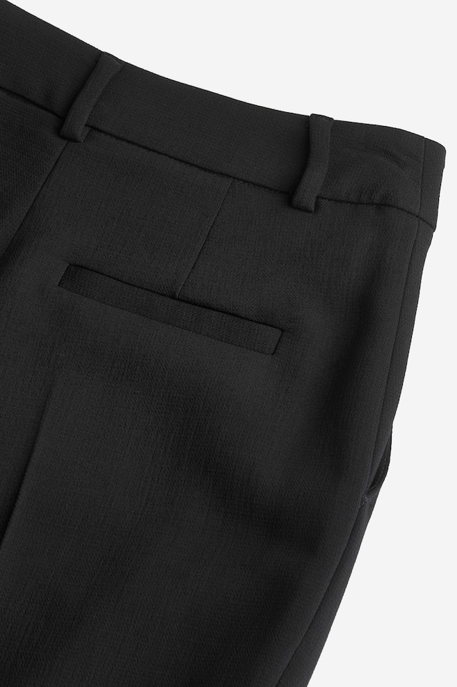 Wool-blend trousers - Black - 5