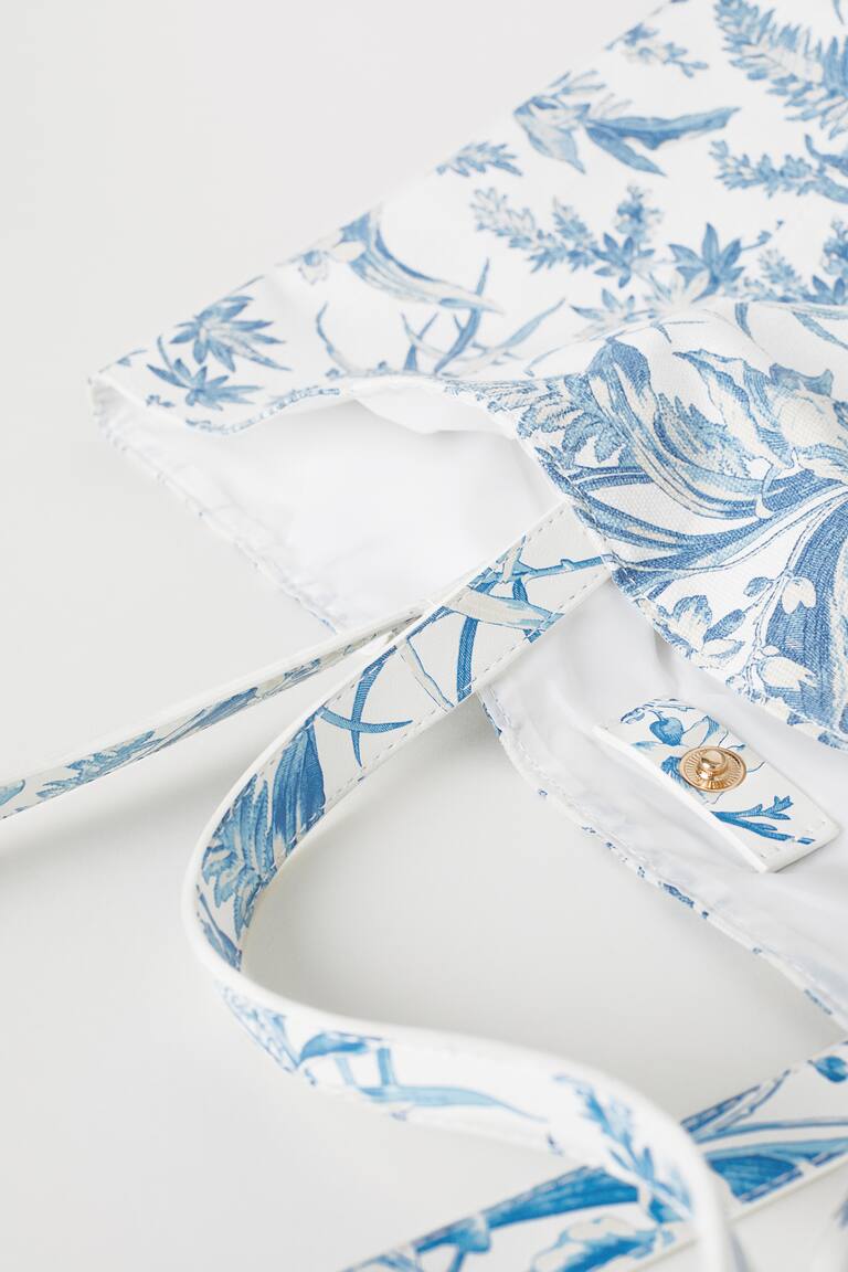 Sac Toile De Jouy H&m Sac Shopping En Toile