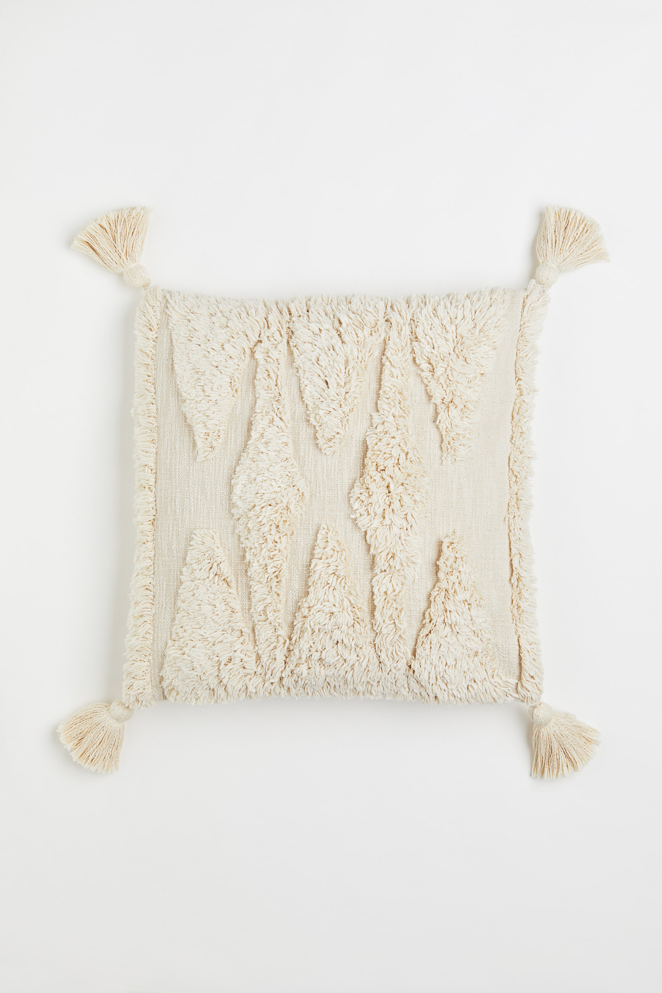 Ver imagen más grande: Funda de cojín en algodón - Beige claro - HOME | H&M ES 1
