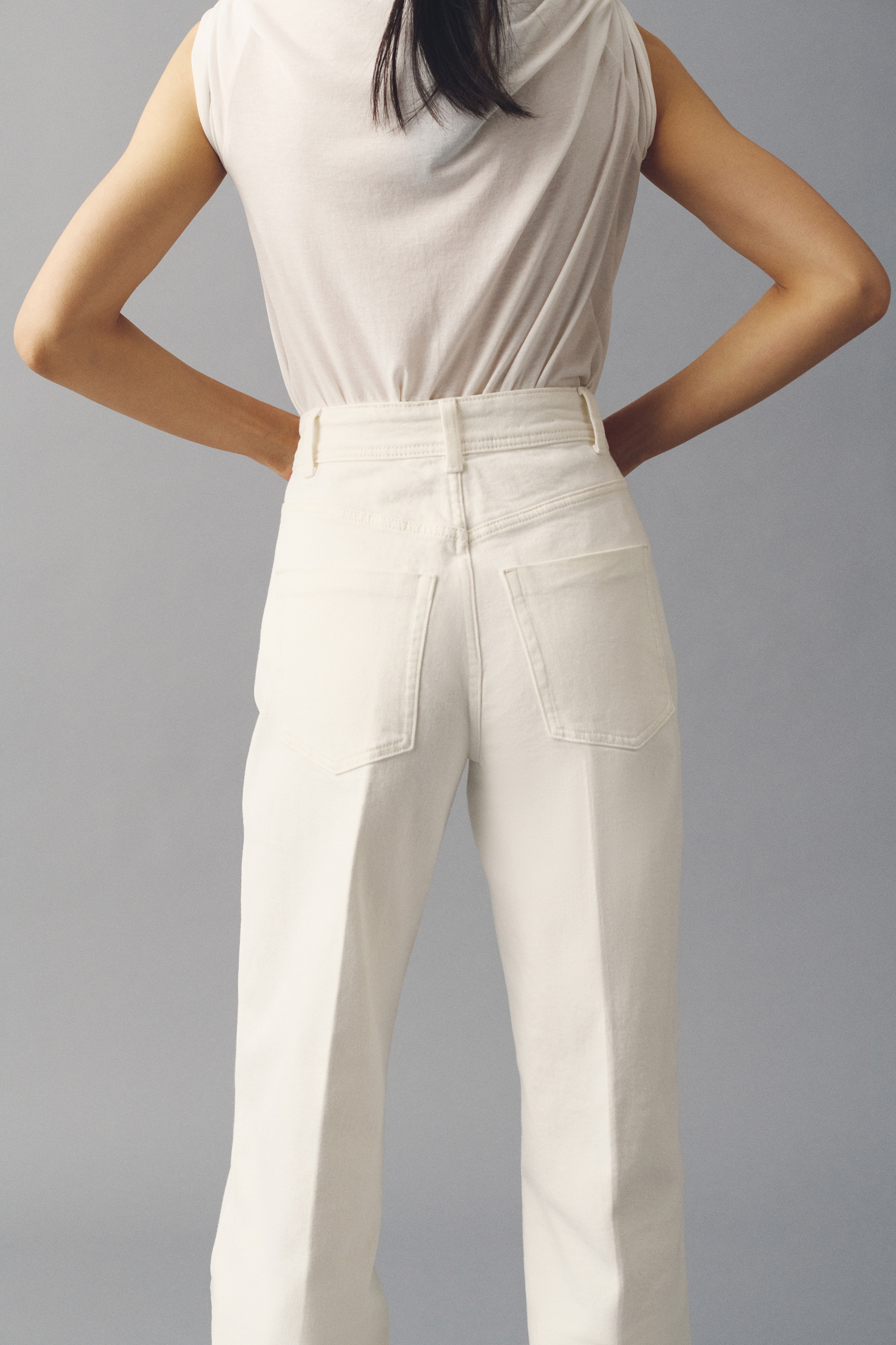 Wide High Jeans