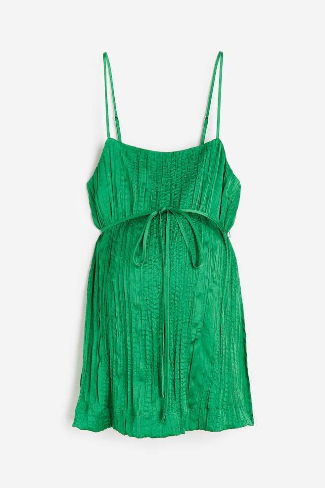 MAMA Before & After strappy top - Verde/Nero - 1