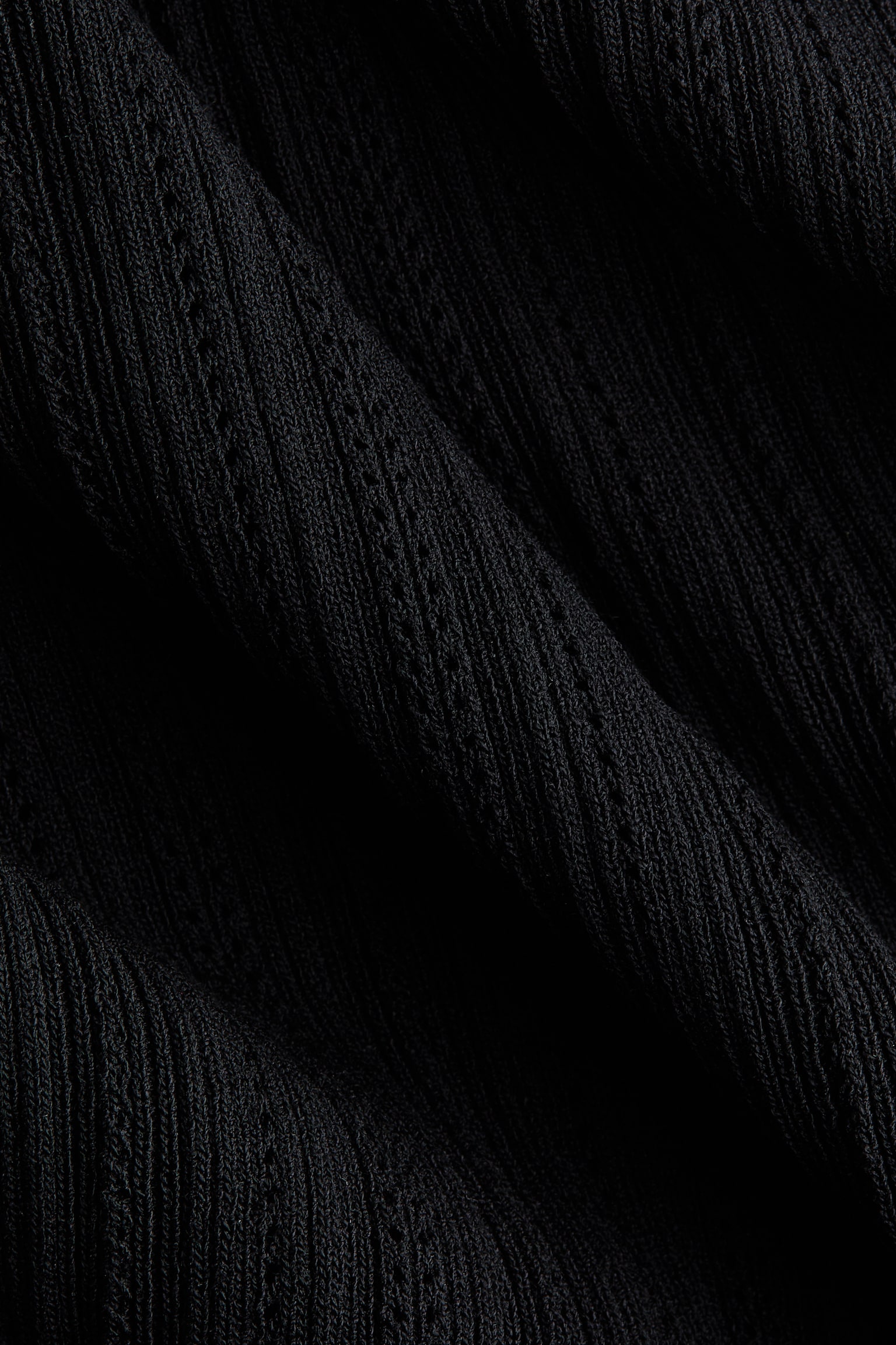 Женская юбка H&M Rib-Knit, цвет: Чёрный — фото 6