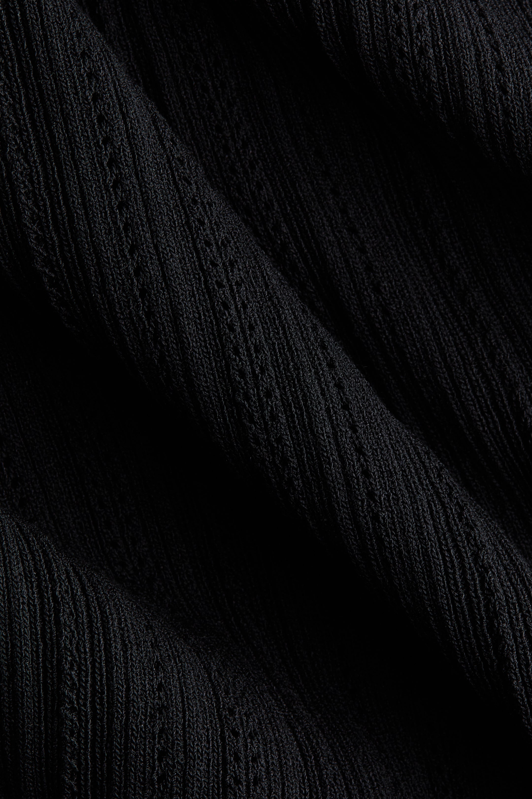 Jupe en tricot côtelé