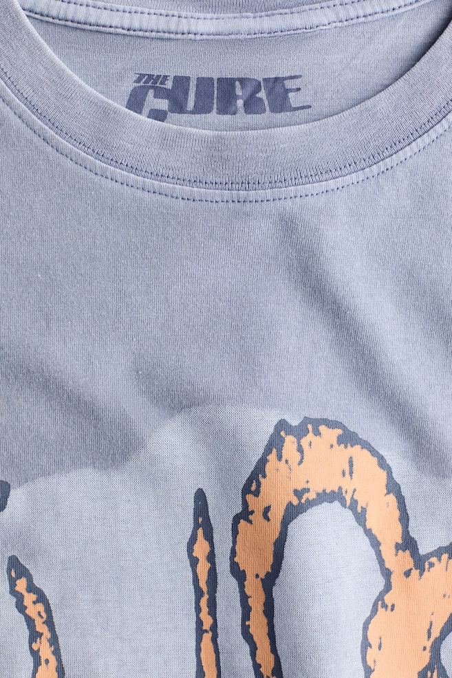 Oversized print-motif T-shirt - Light steel blue/The Cure/Cream/Pacha/Dark brown/Pacha/Orange/Pacha/Blue/Degas/Light beige/Monet/Green/Woodstock/Powder pink/The Doors/Black/Pink Floyd/Grey/Capri/Light orange/Grateful Dead/Dark grey/Nirvana/Beige/The Smashing Pumpkins - 5