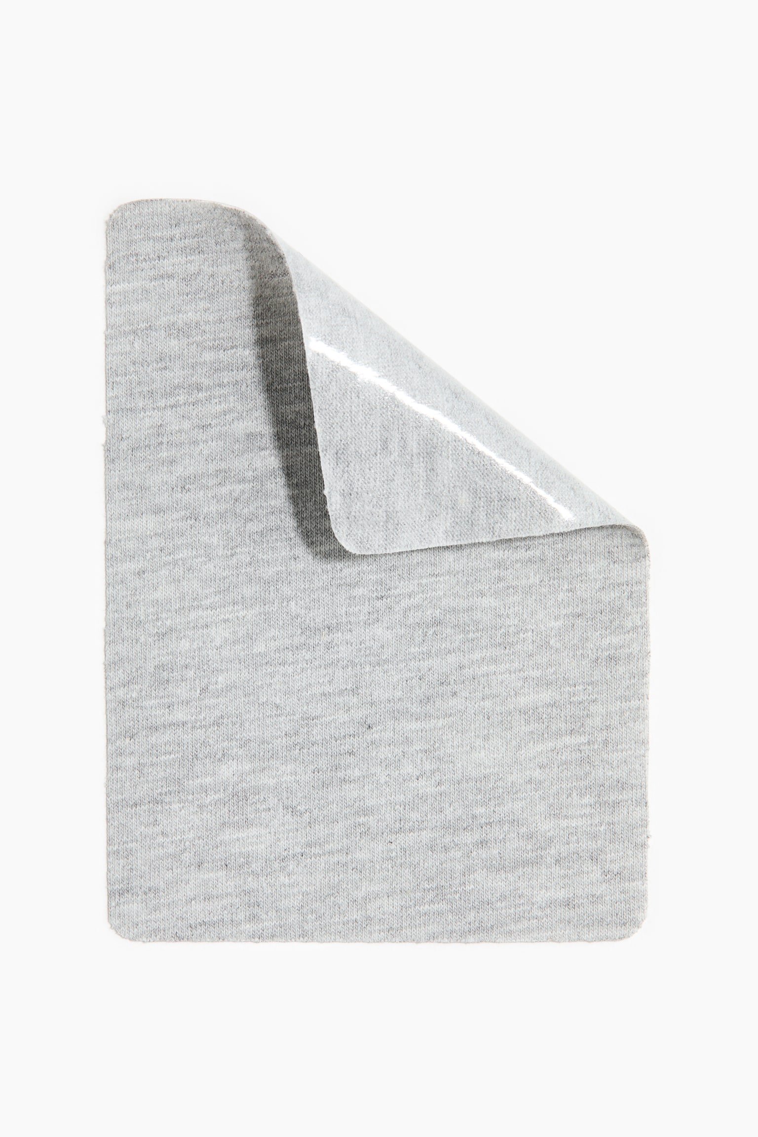Jersey repair patch - Light grey marl/Black - 2