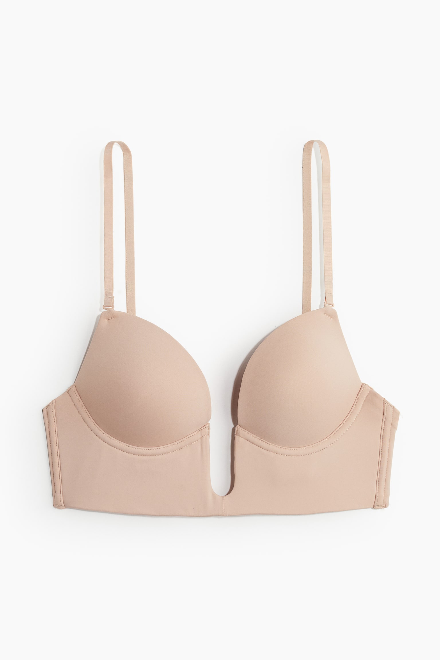 Microfibre push-up multiway bra - Beige - 1