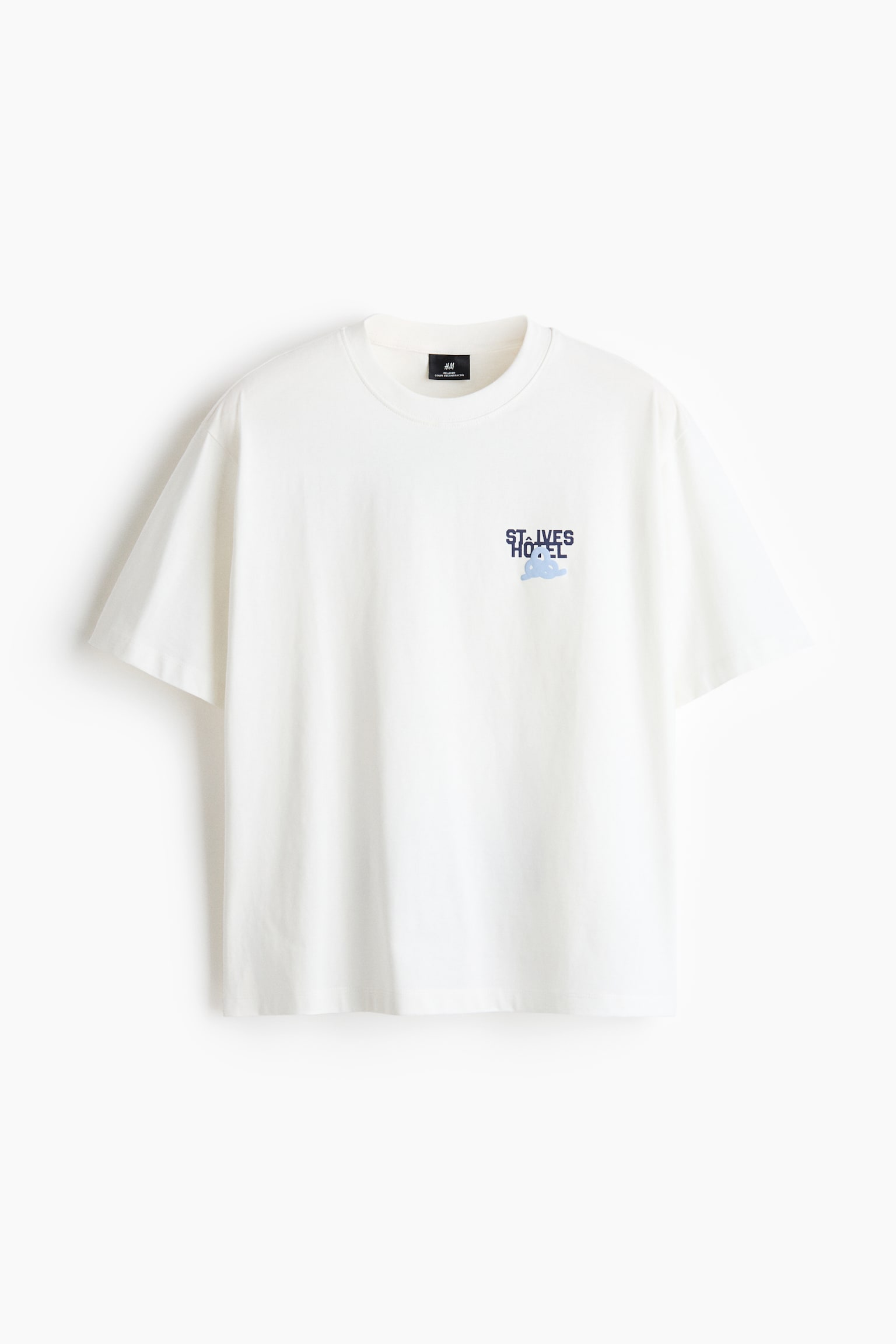 Relaxed Fit Printed T-shirt - White/St. Ives Hôtel/Pale yellow/Sports Club/Light blue/1992/White/Track Unit TRK/Dark blue/St Ives Hotel/Navy blue/Sunset Race/Grey marl/Sport gear 86 - 1