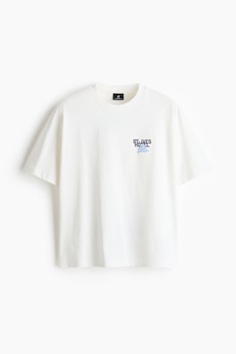 T-shirt med tryck Relaxed Fit