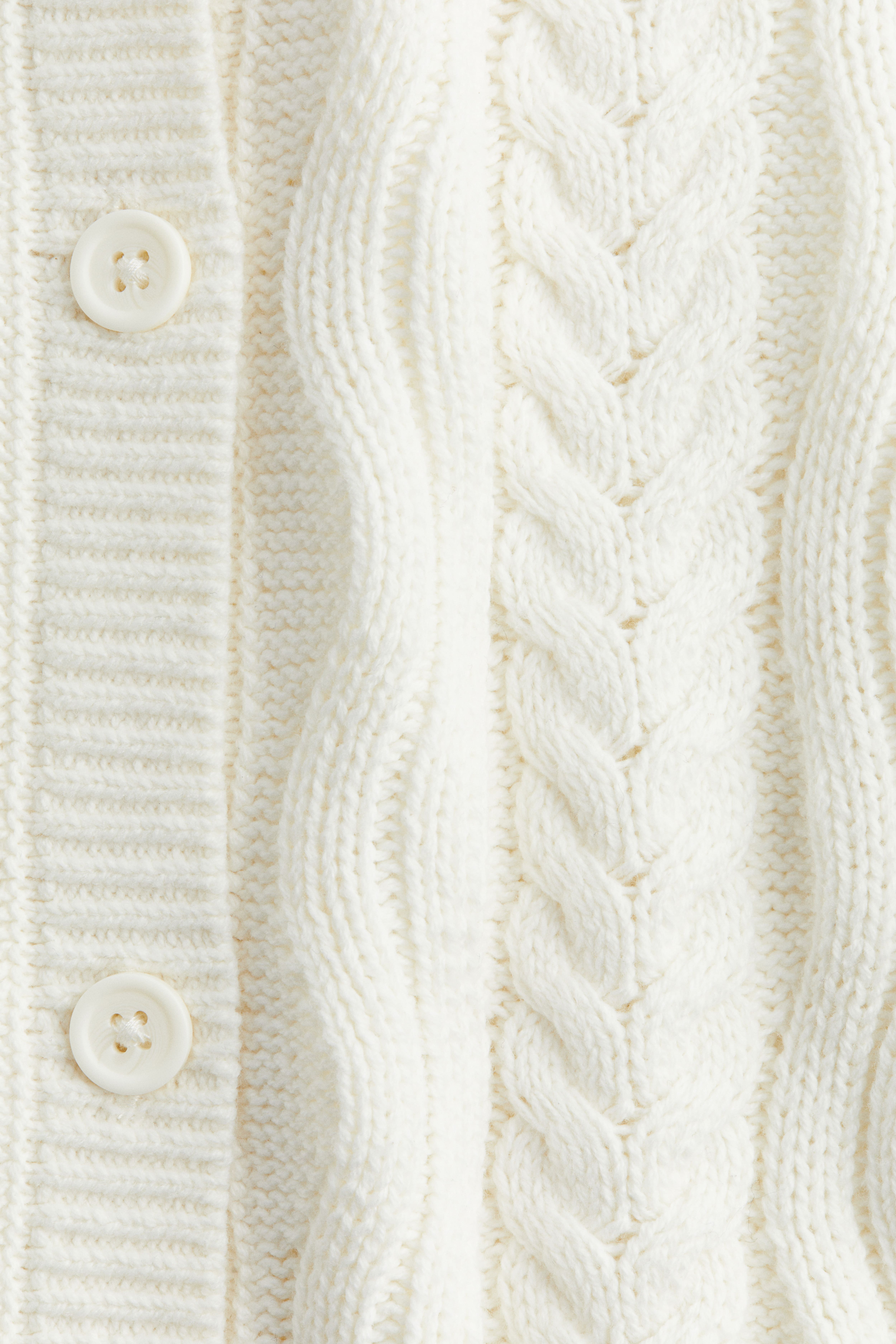 Cable-Knit Cardigan