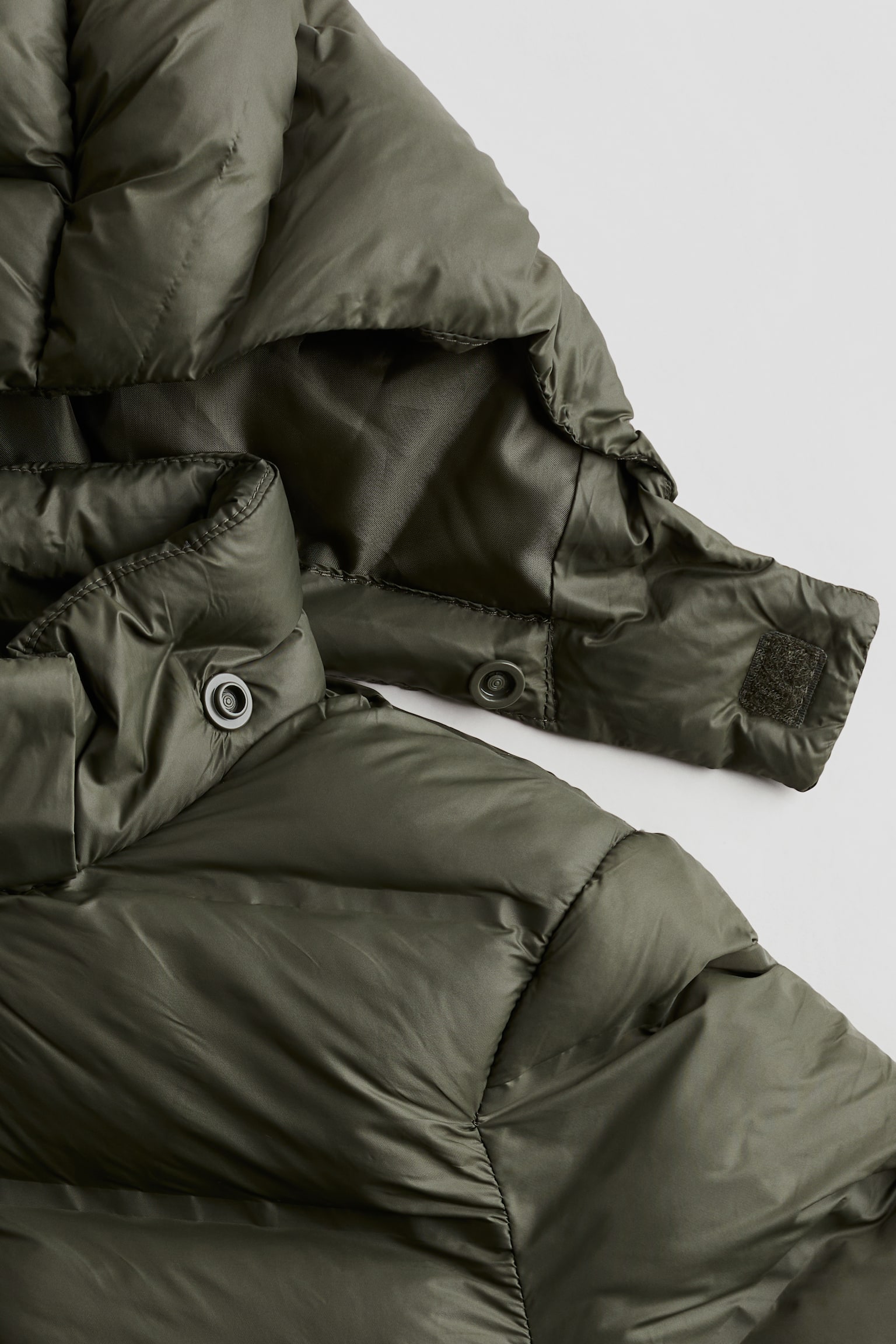 Light-padded jacket - Khaki green/Black - 5