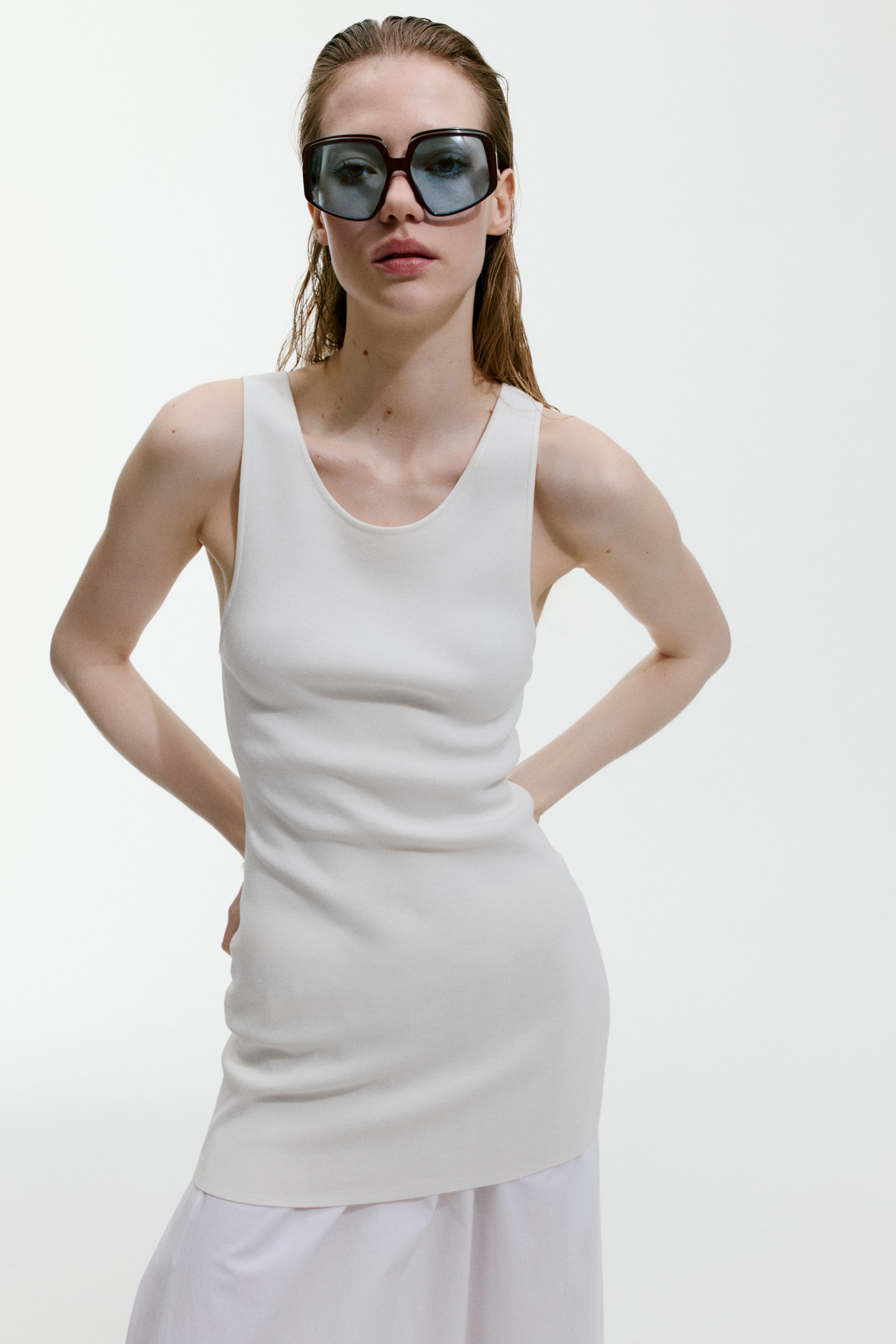 Lunettes de soleil carrées