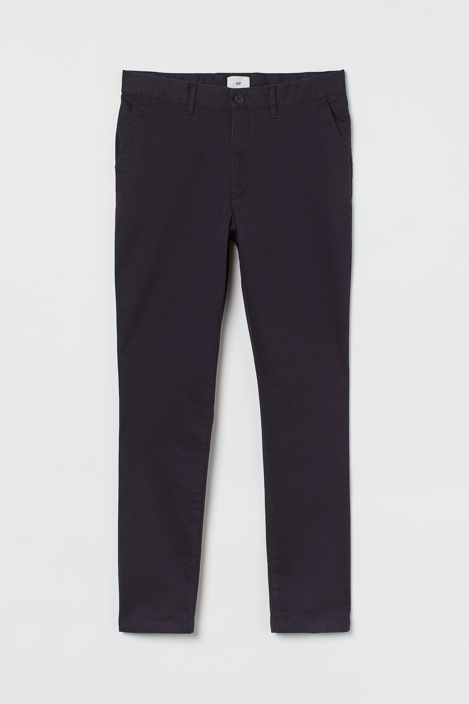 Skinny Fit Cotton chinos - Navy blue - 1