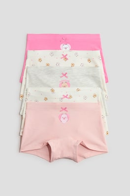 5-pack boxertrosa i bomull med tryck