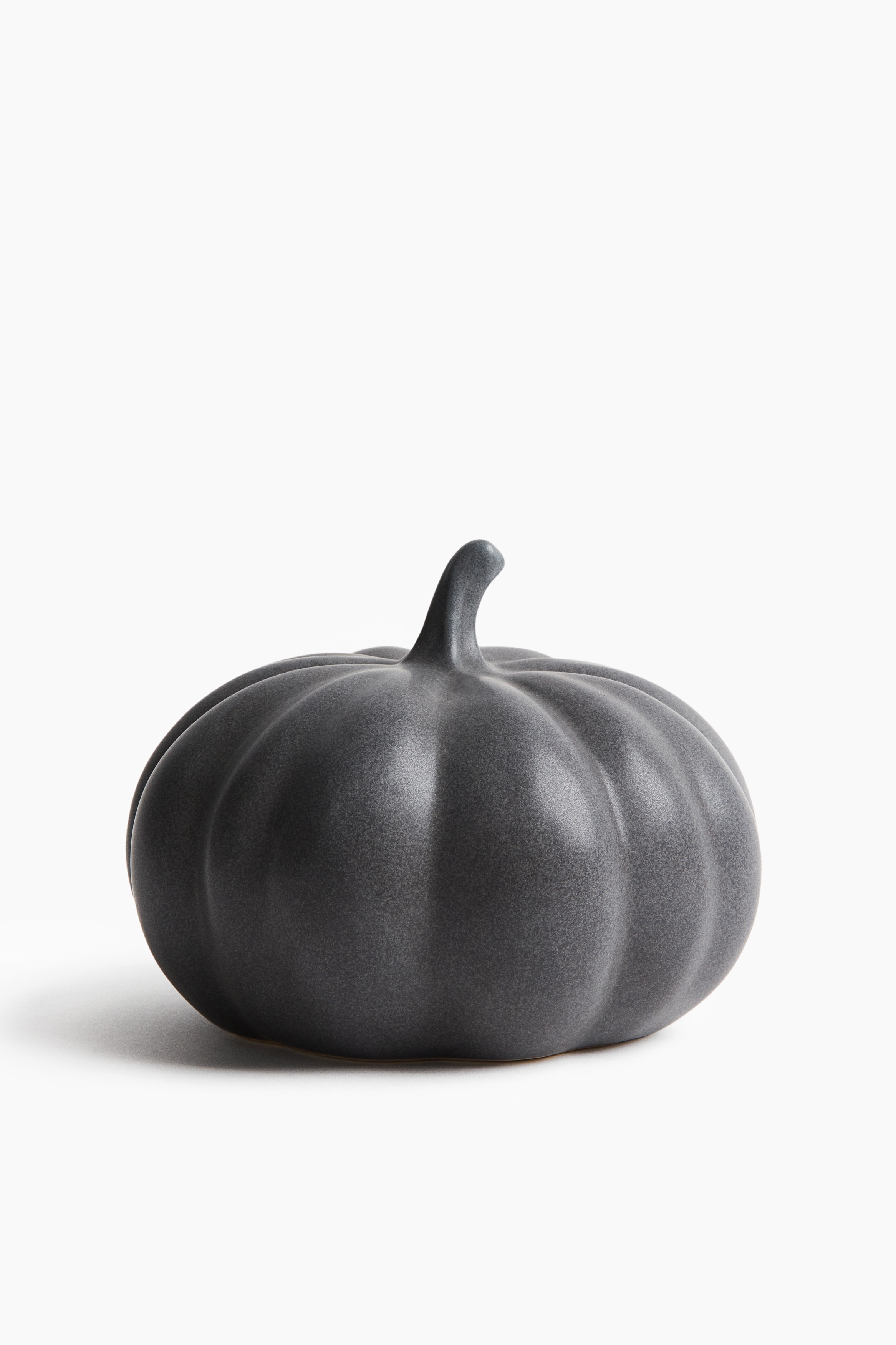 Stoneware decoration - Dark grey/Light beige