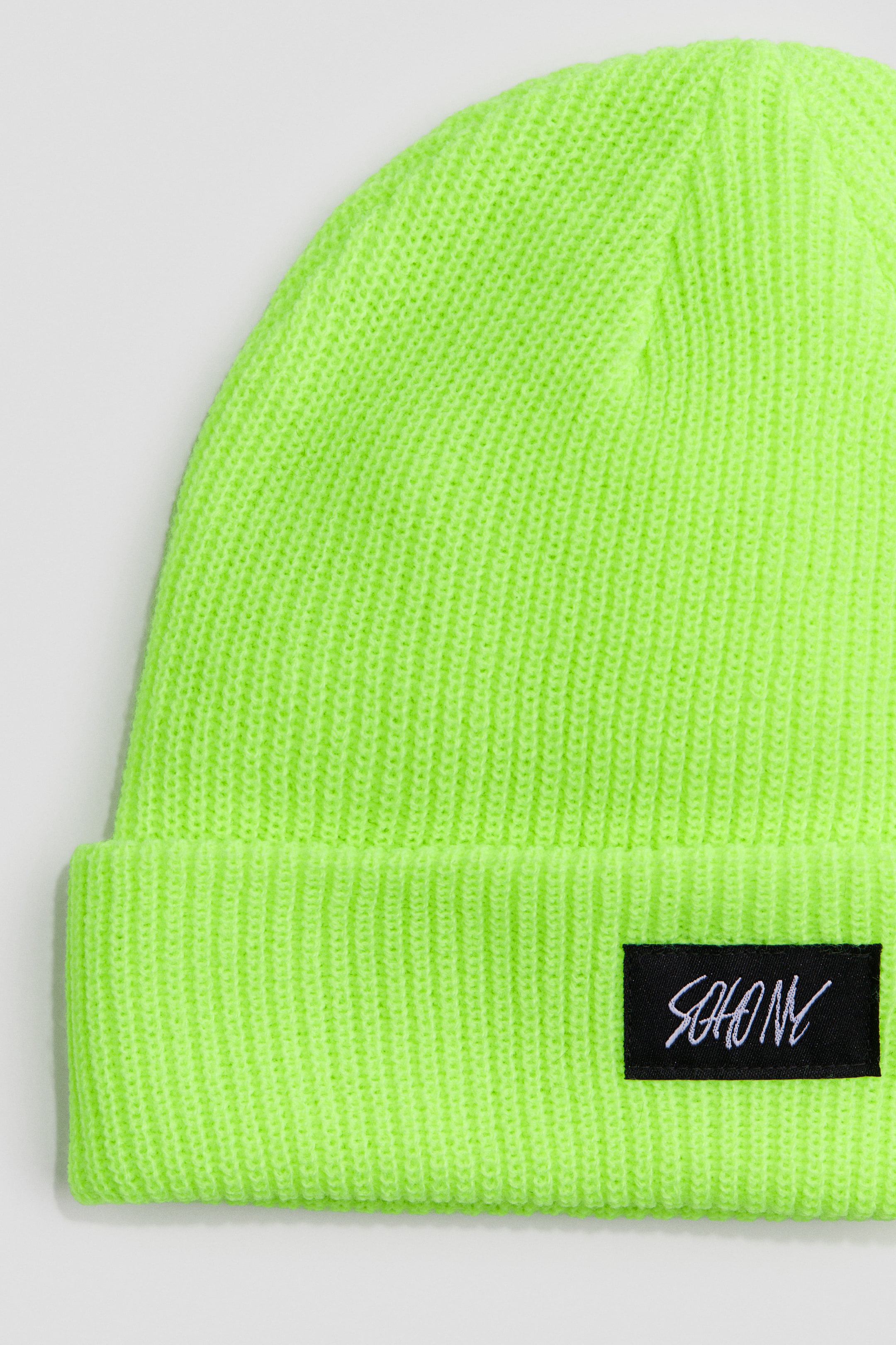 Zobacz większy obraz: Rib-knit beanie - Neon yellow - ON | H&M PL 2