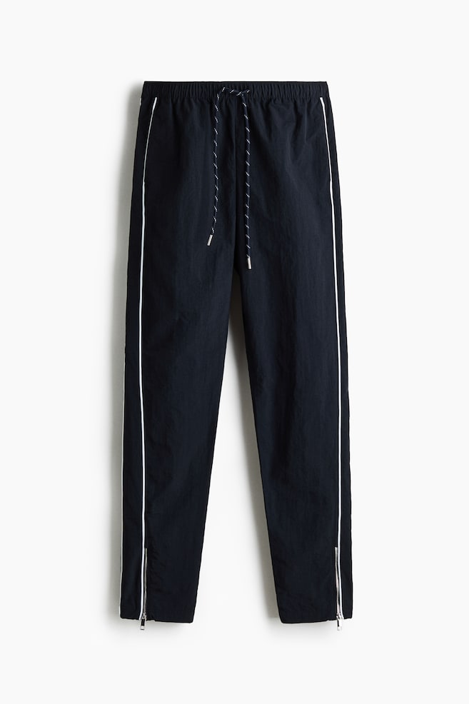 Tapered Track Pants - Navy blue - 1