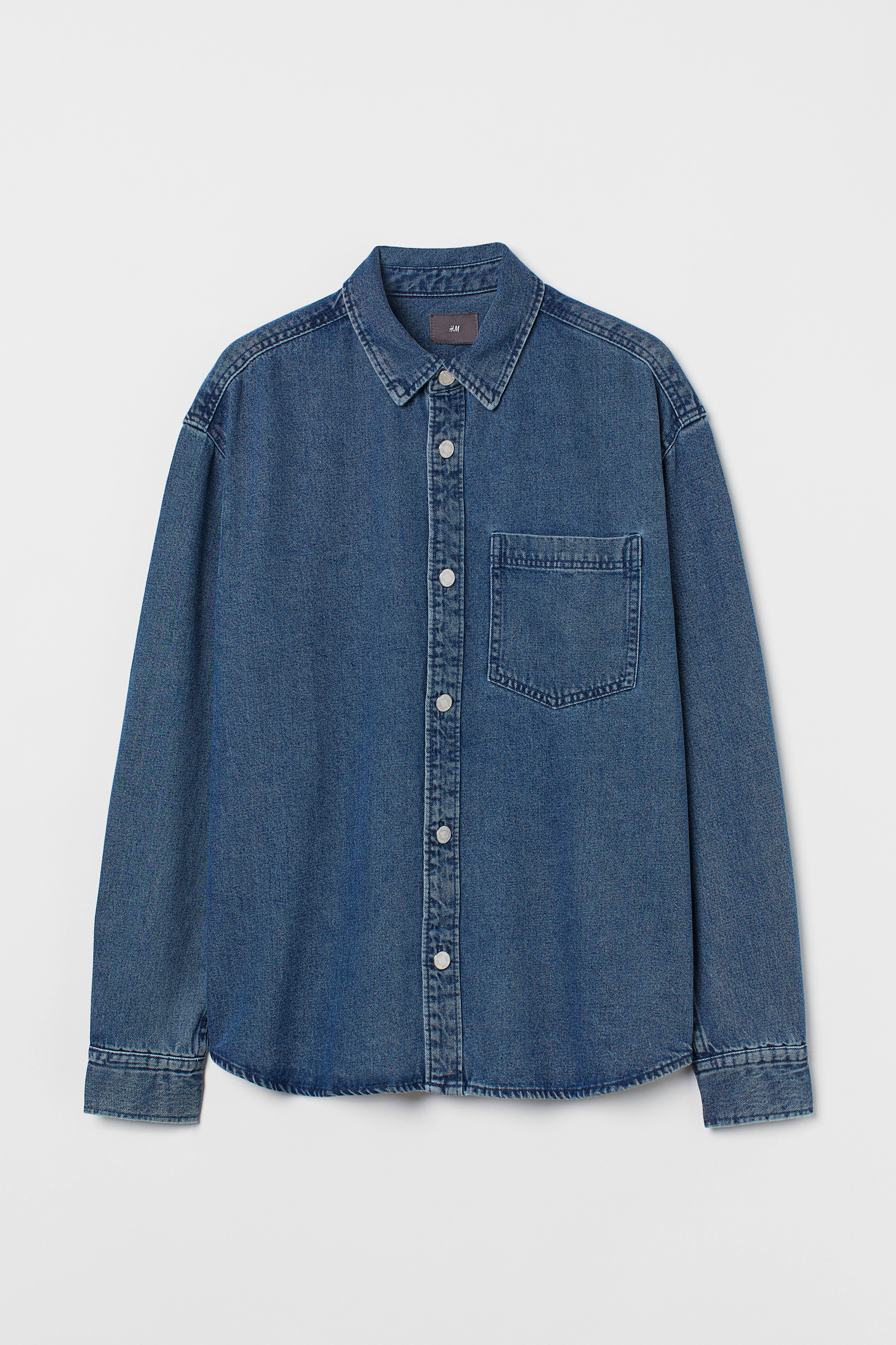 H&m denim shirts hotsell