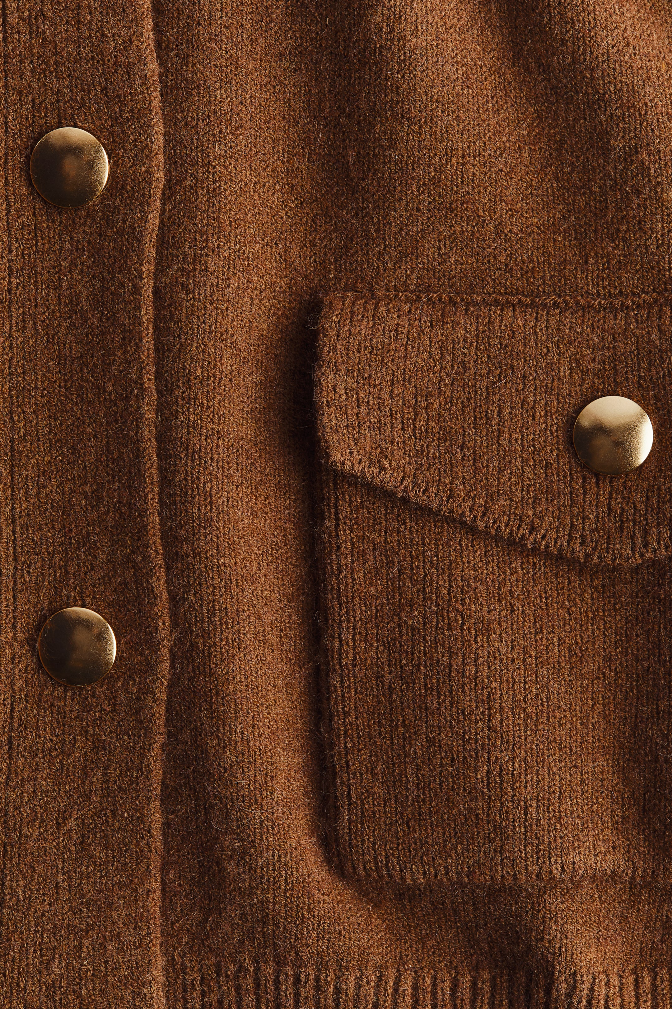 Ampliar la imagen: Cárdigan oversized - Café - Ladies | H&M MX 8