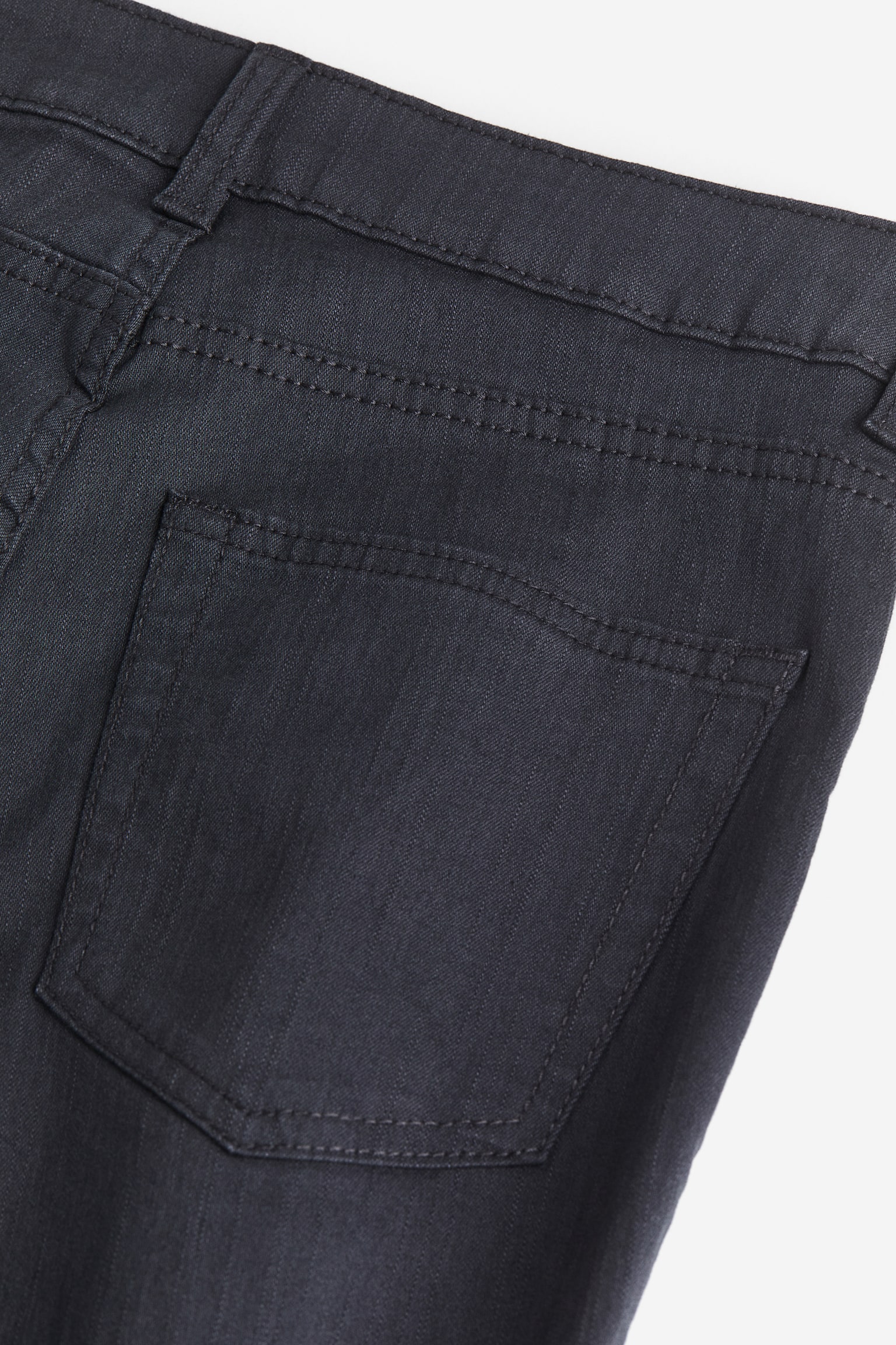 Flared Twill Pants - Dark grey/Black/Grey/Light grey/Light grey/Light beige/Light beige/Dark grey - 2