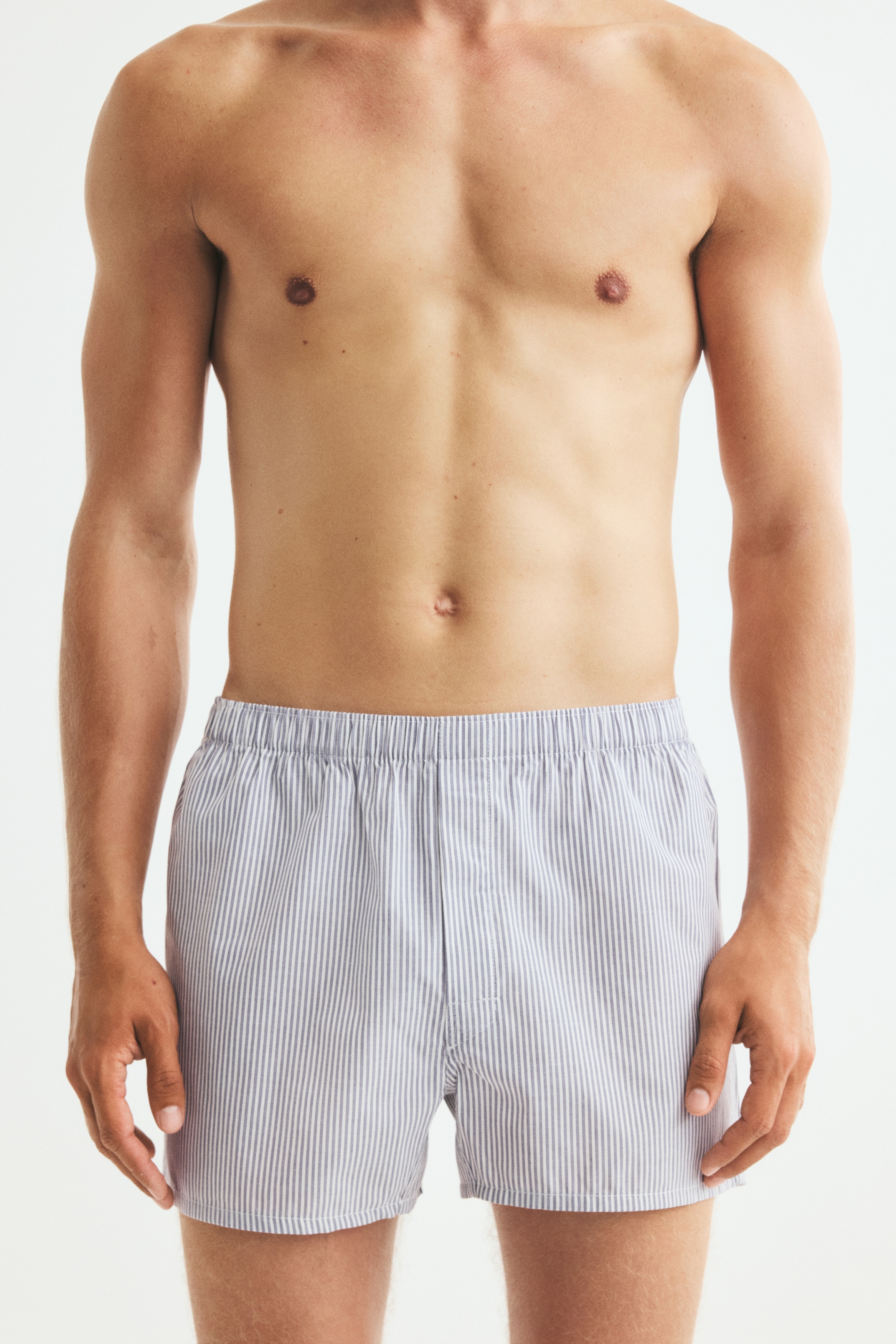 4er-Pack Boxershorts - Weinrot/Kariert/Dunkelblau/Kariert/Dunkeltürkis/Kariert/Schwarz/Kariert/Grau/Schwarz/Hellblau/Dunkelblau/Khakigrün/Kariert/Hellblau/Gestreift/Marineblau/Gemustert/Weinrot/Kariert/Schwarz/Grau