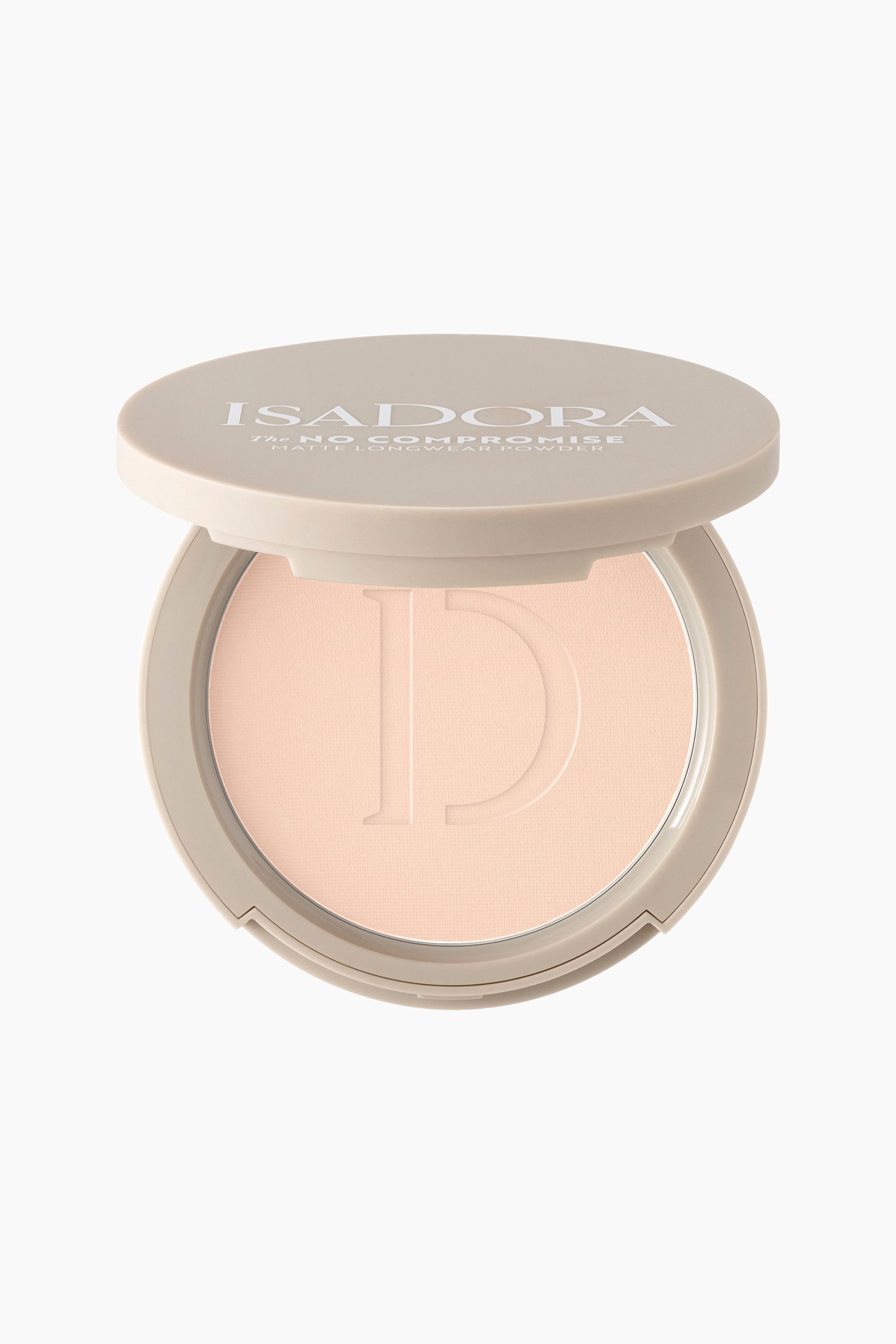 IsaDora - The No Compromise Matte Longwear Powder - Cool Ivory